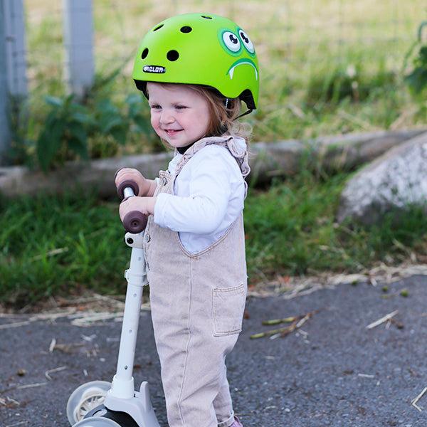 Melon Urban Active Monster casca copii verde 46-52 cm