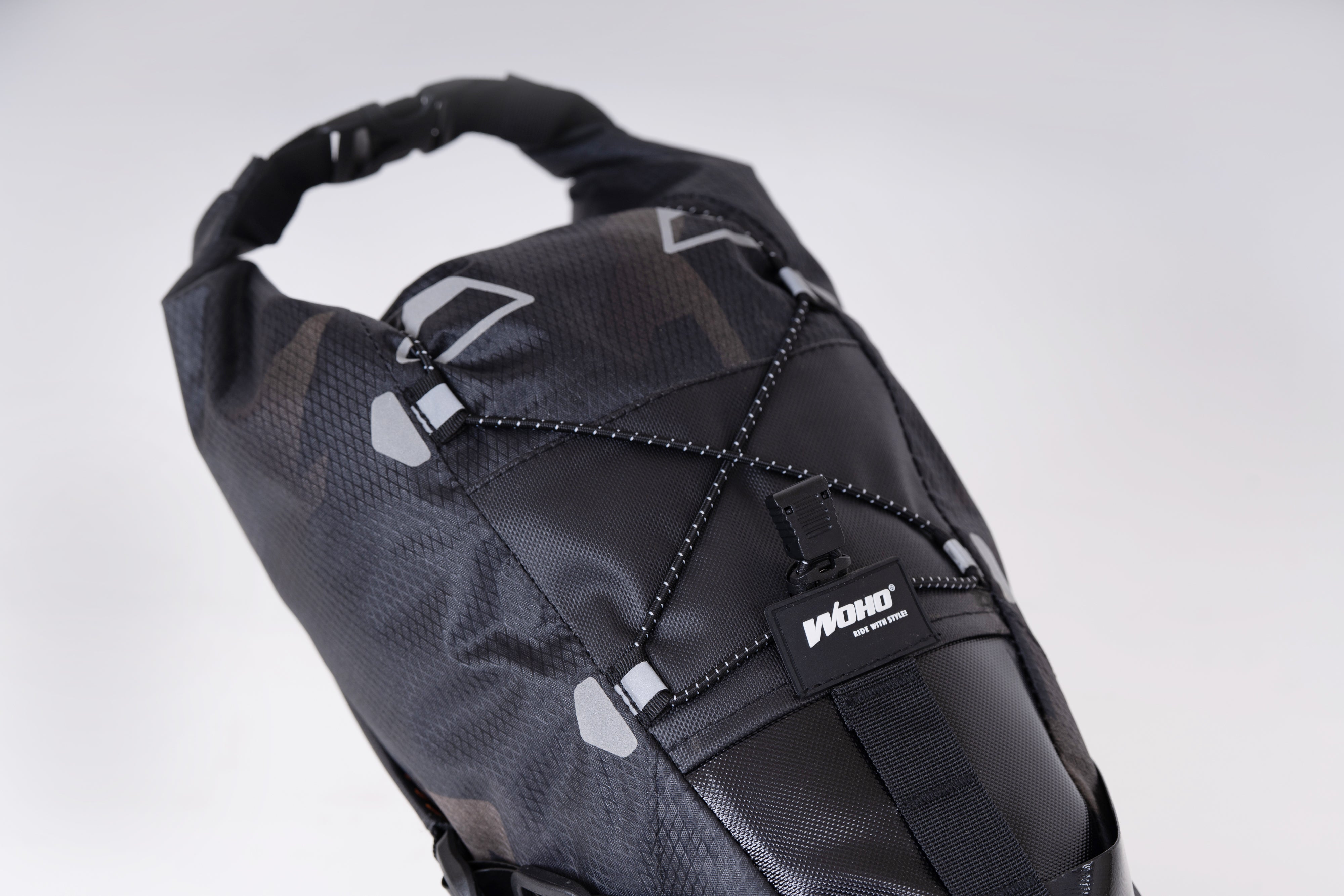 WOHO XTouring Saddle Bag Dry S geanta sa negru 8L