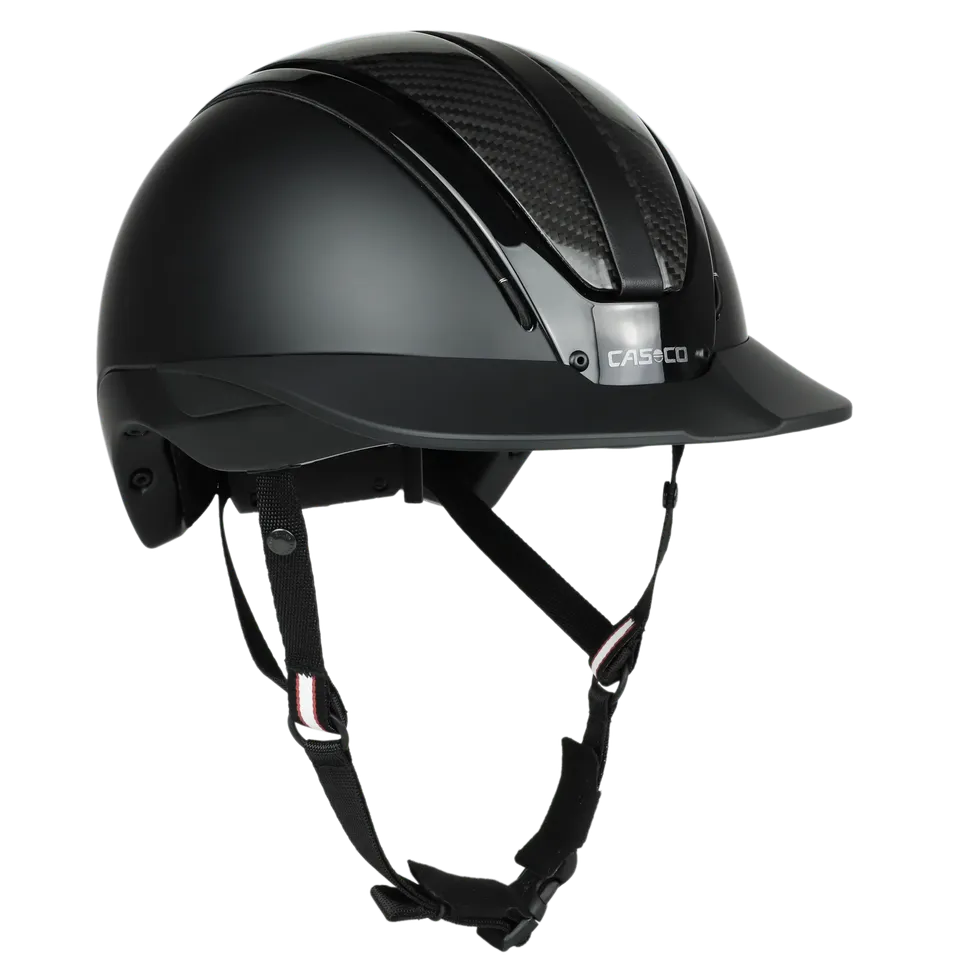 Casco Duell One casca echitatie Black Carbon carbon