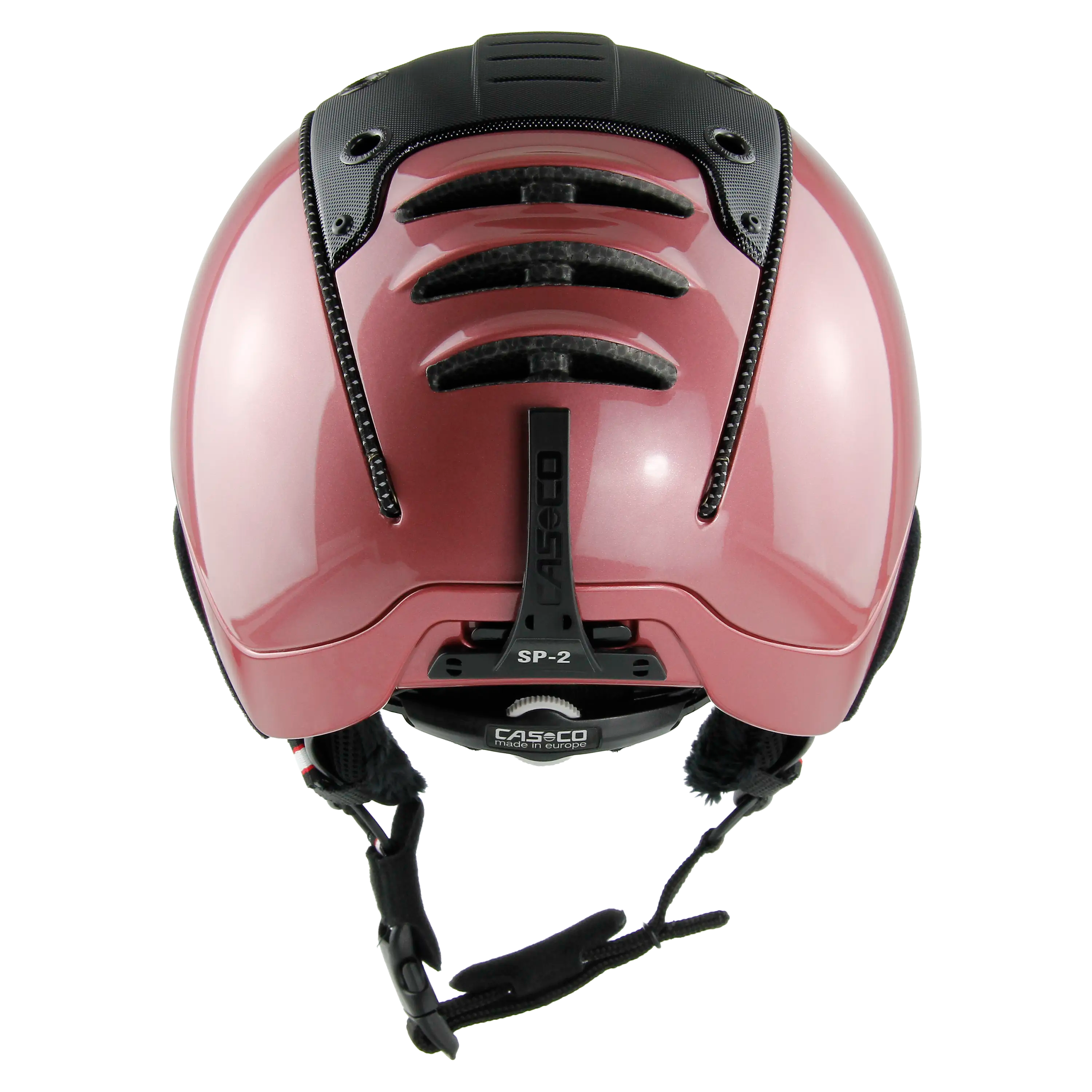 Casco SP-2 Carbonic casca schi cu vizor negru-roz vizor argintiu