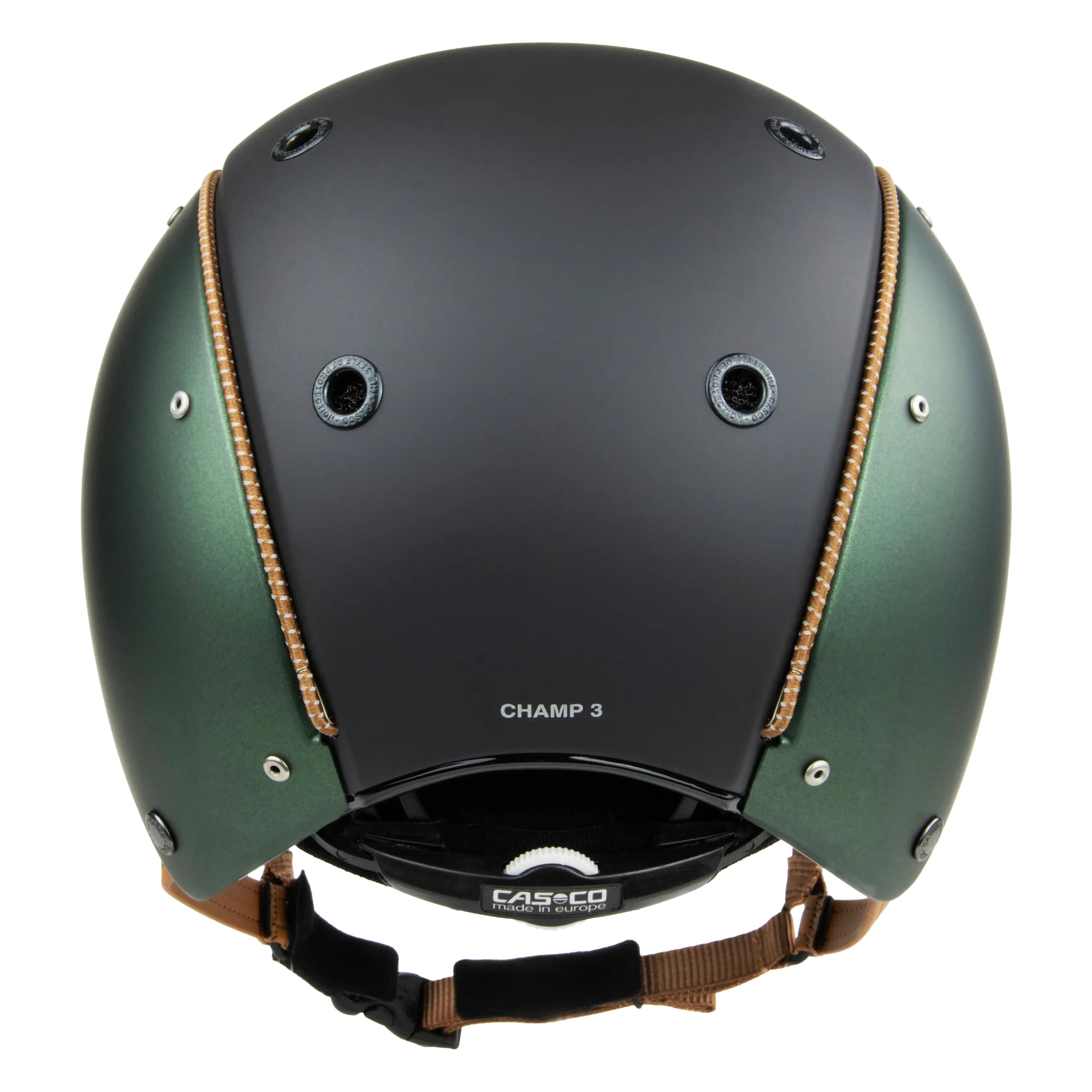 Casco Champ3 cască echitație verde metallic