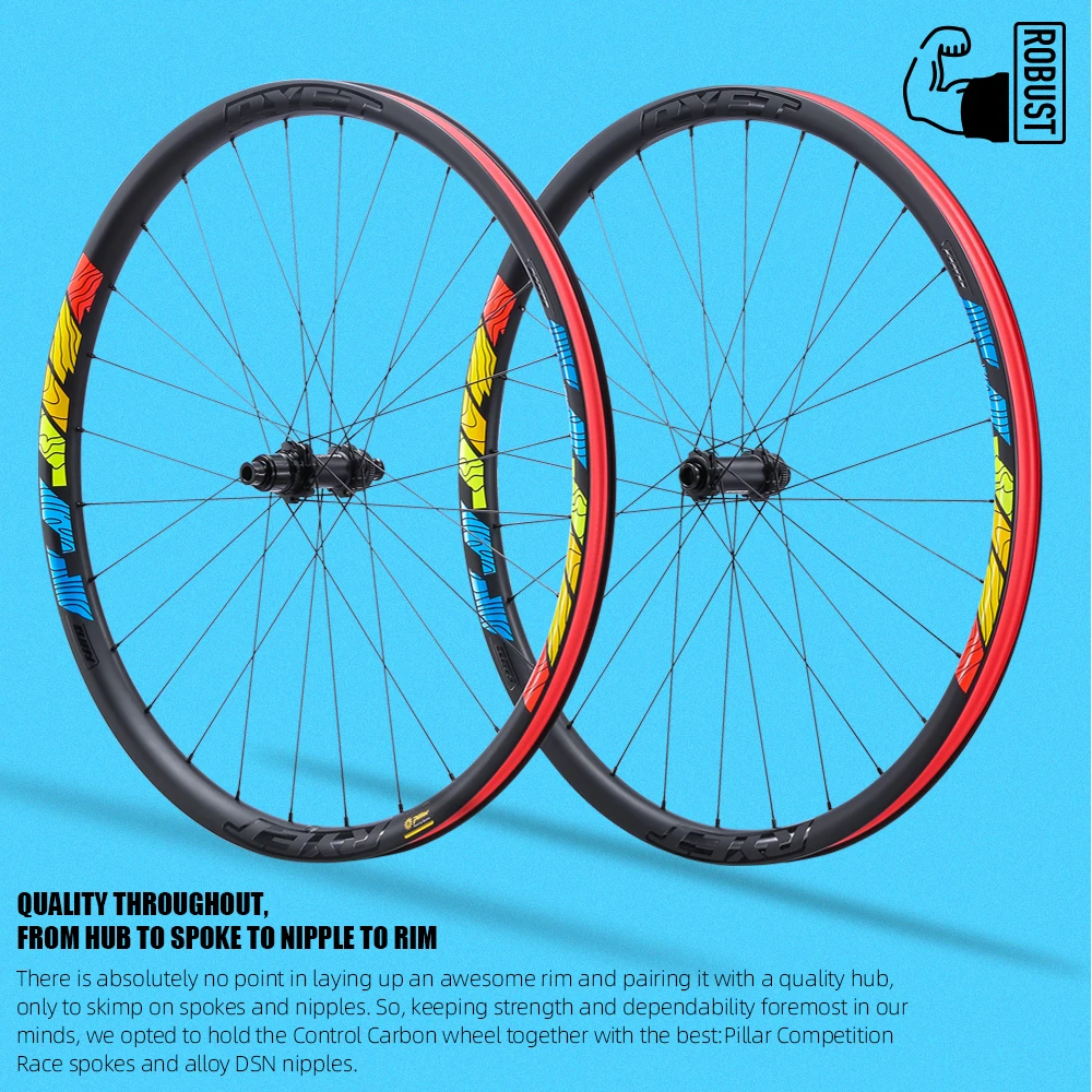 Ryet MTB Carbon set roți Boost XD/HG 35 mm