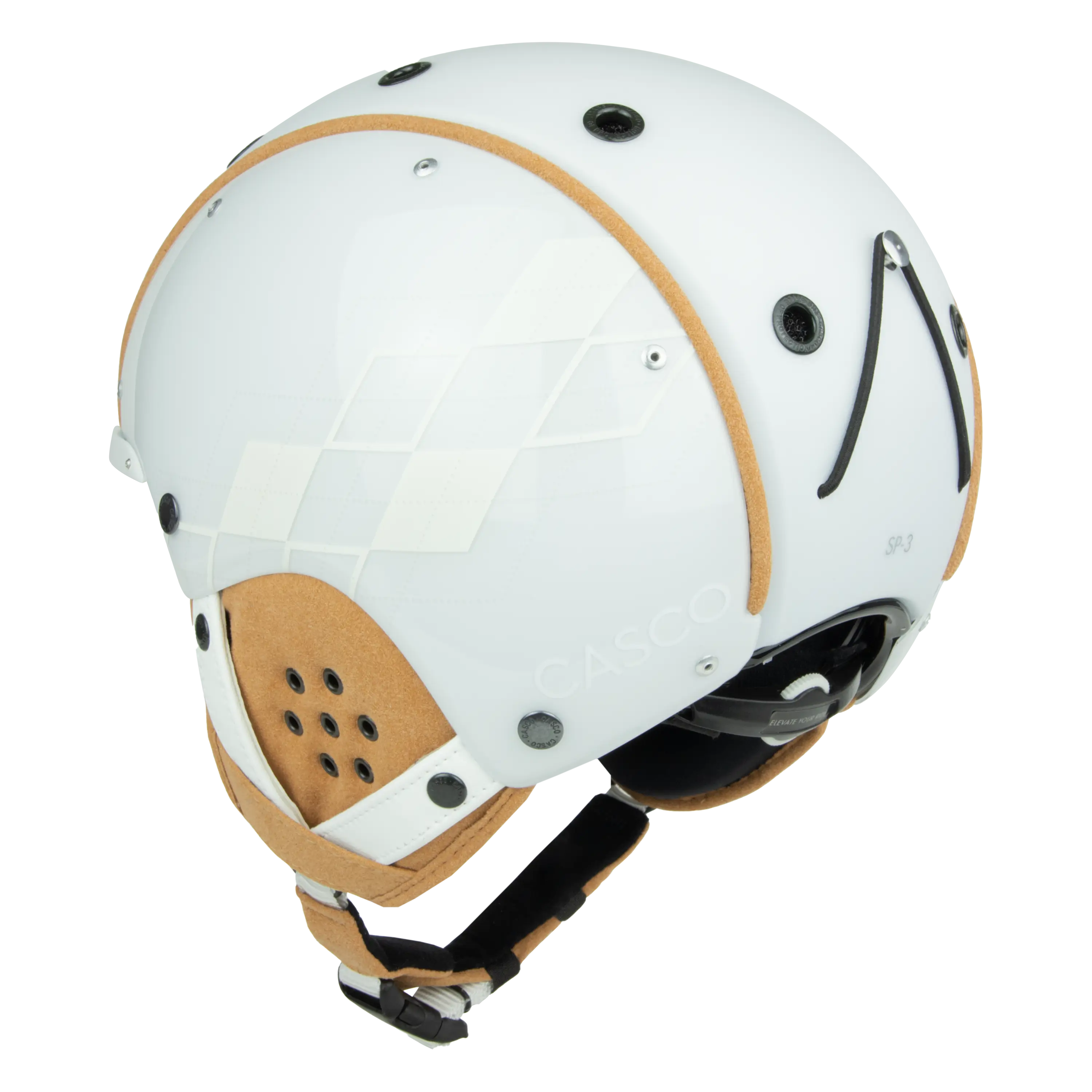 Casco SP-3 Academia casca schi alba
