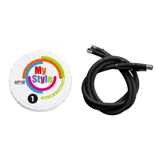 Casco MyStyle Stripes benzi casca negru decorativ