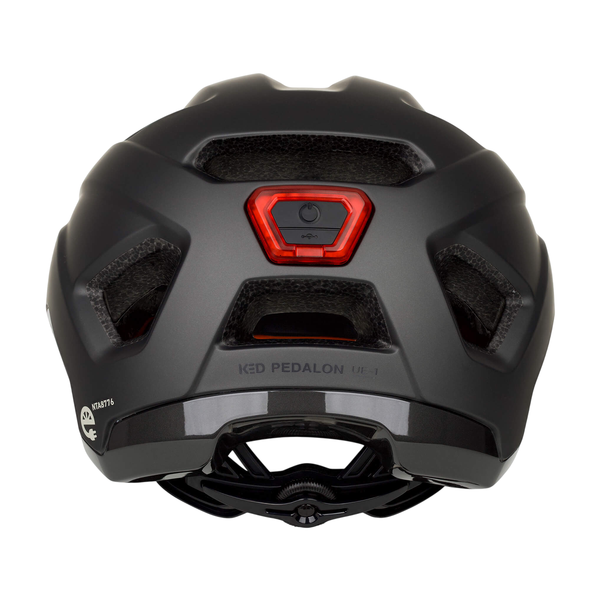 KED Pedalon casca bicicleta negru mat 56-59 e-bike