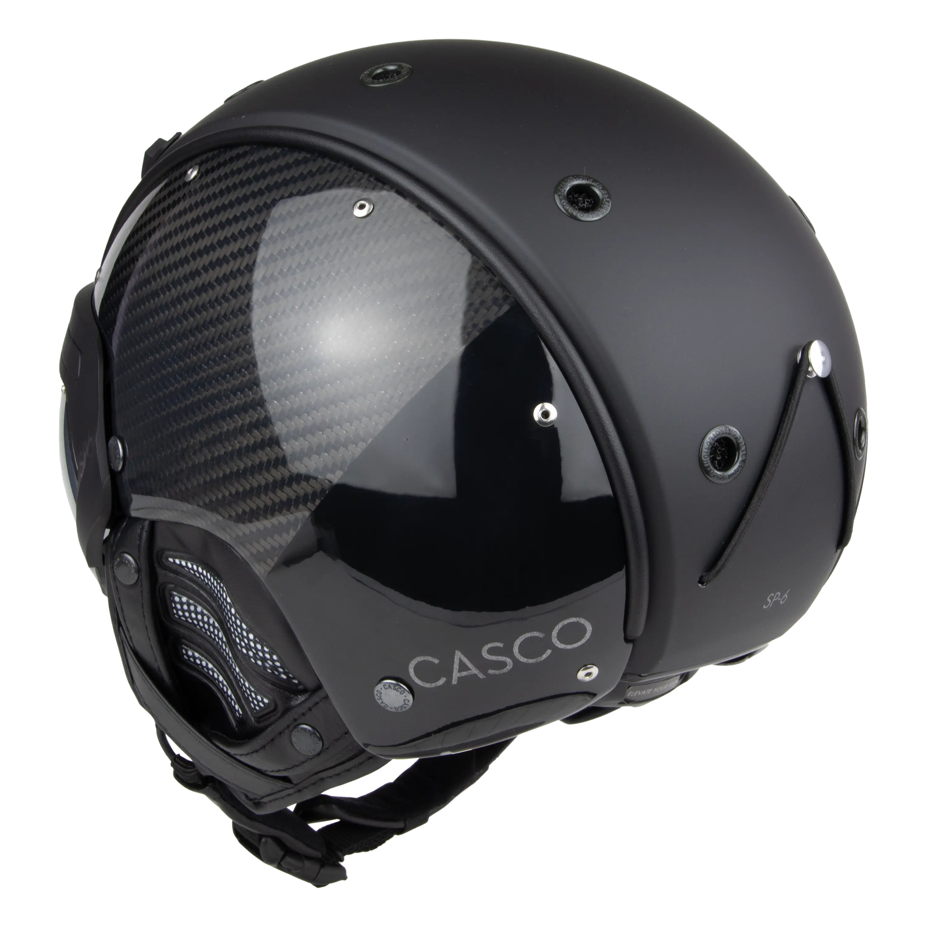 Casco SP-6 Split Carbon Black casca schi vizor