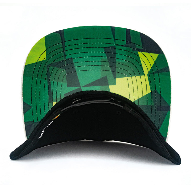 Melon Snapback Green Mamba șapcă bumbac verde