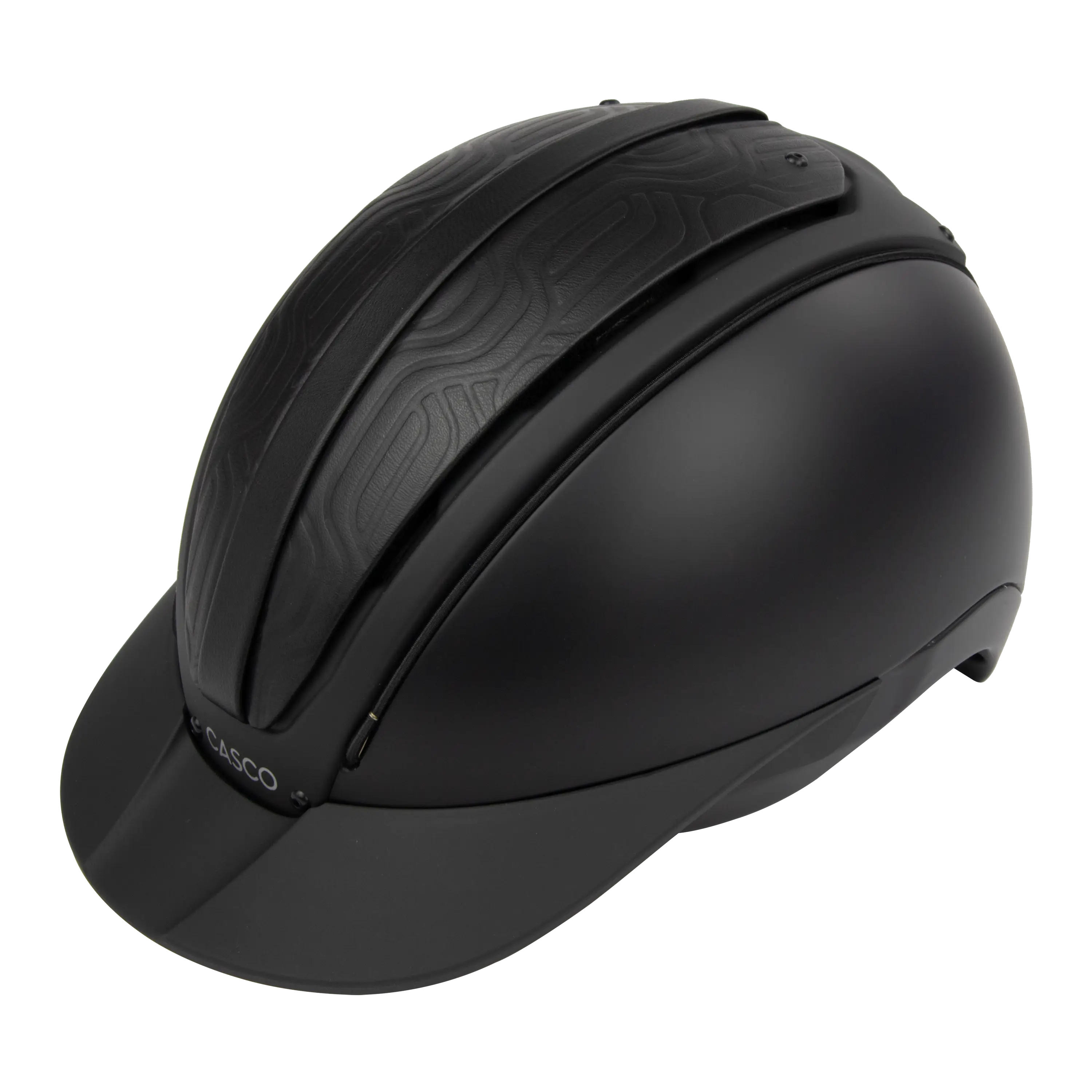 Casco Duell One Finesse Black cască echitație nubuc