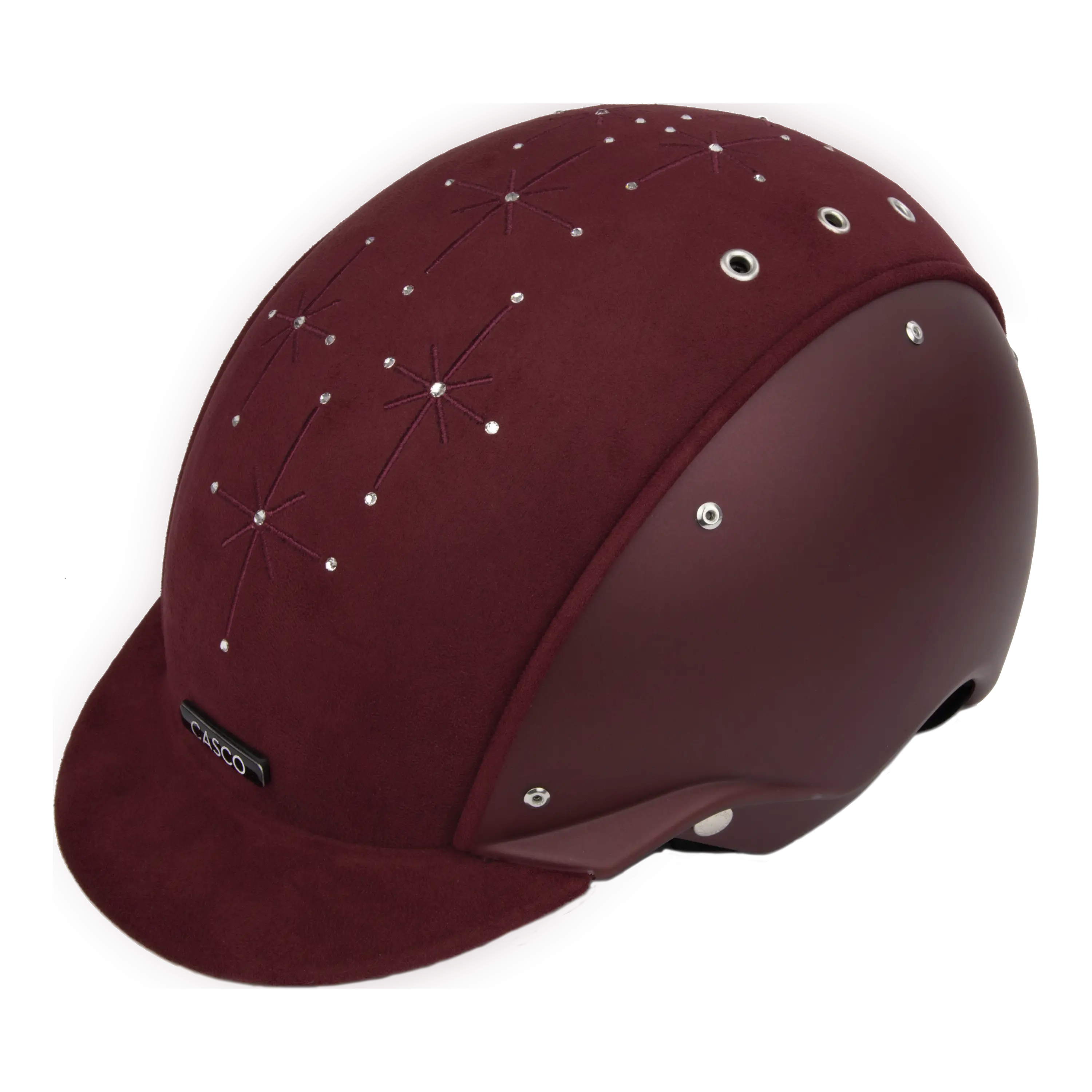 Casco Apart Brilliant Burgundy casca echitatie cristale