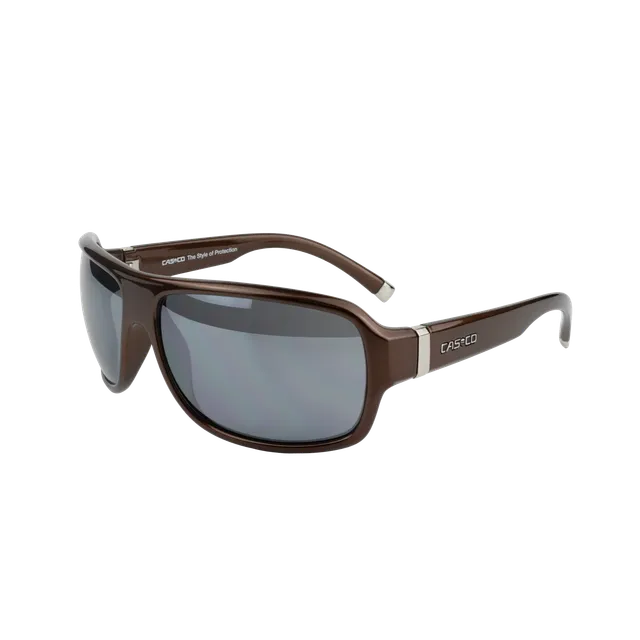 Casco SX-61 Bicolor ochelari de soare maro cu filtru UV