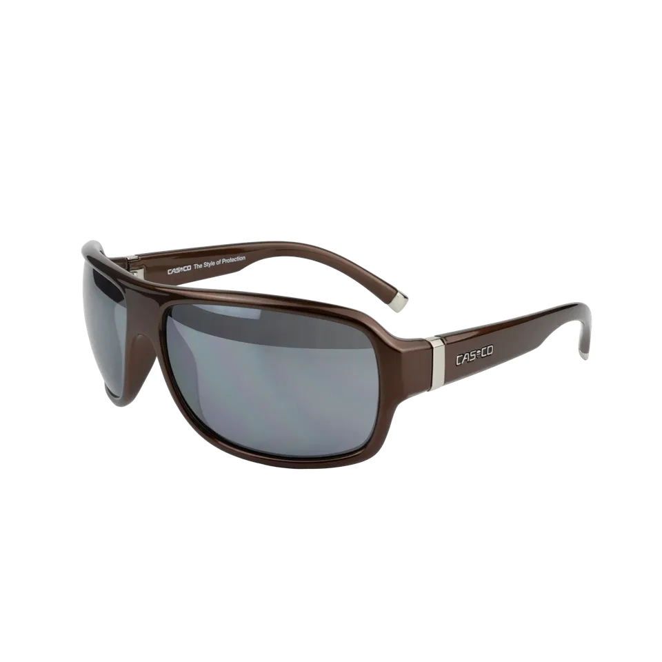 Casco SX-61 Bicolor ochelari de soare maro cu filtru UV