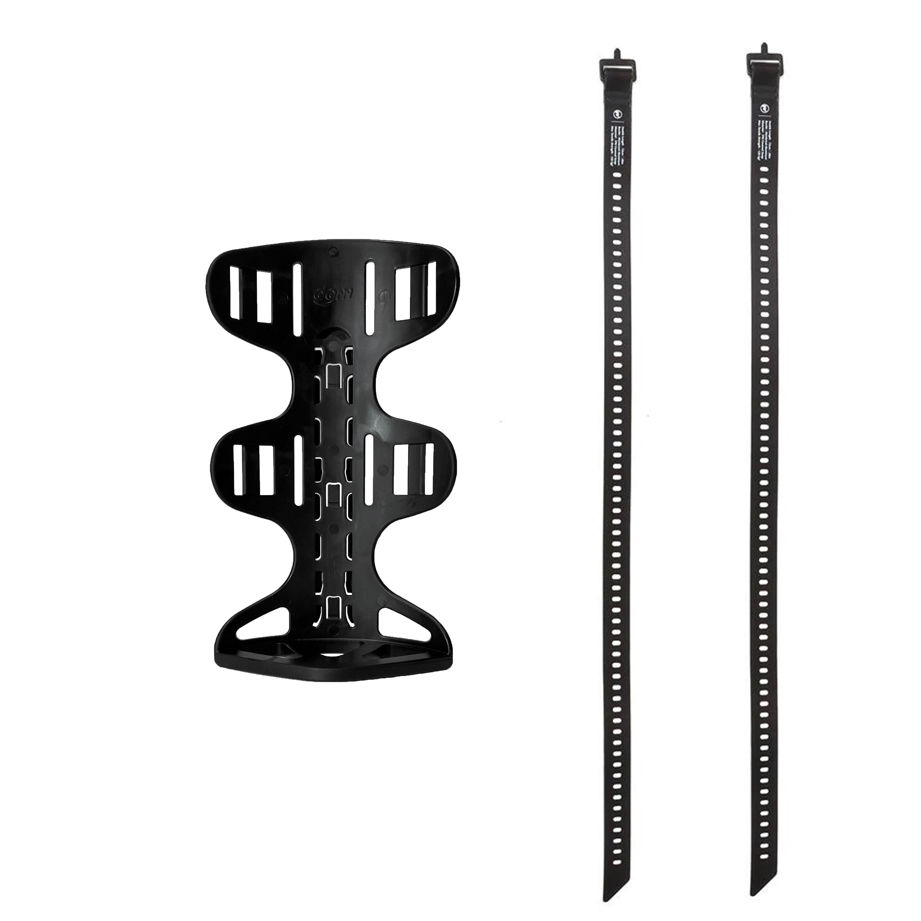 WOHO Gorilla Cage II coș furcă + chingi 2,5 kg negru