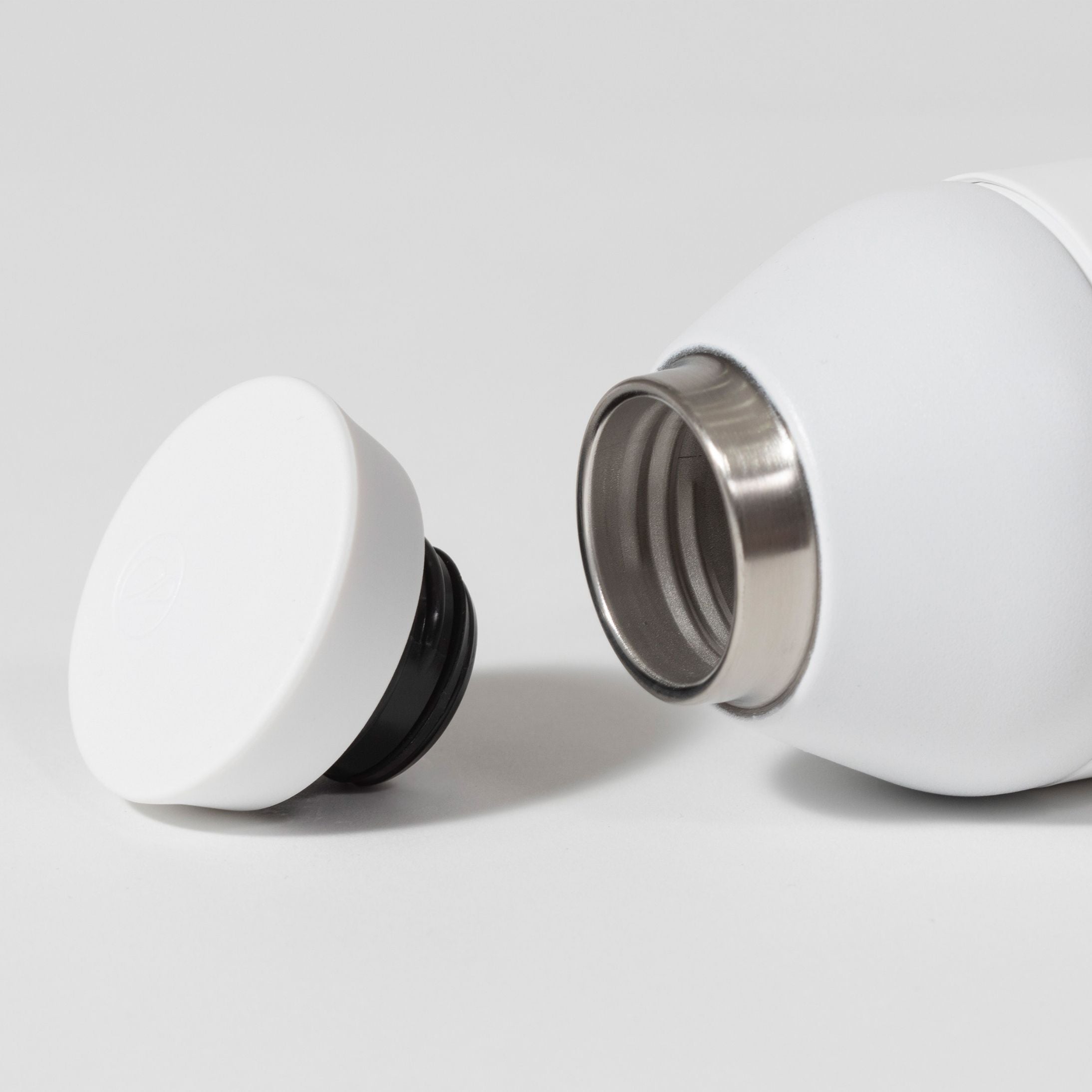 Closca Travel White sticlă termică inox 600ml