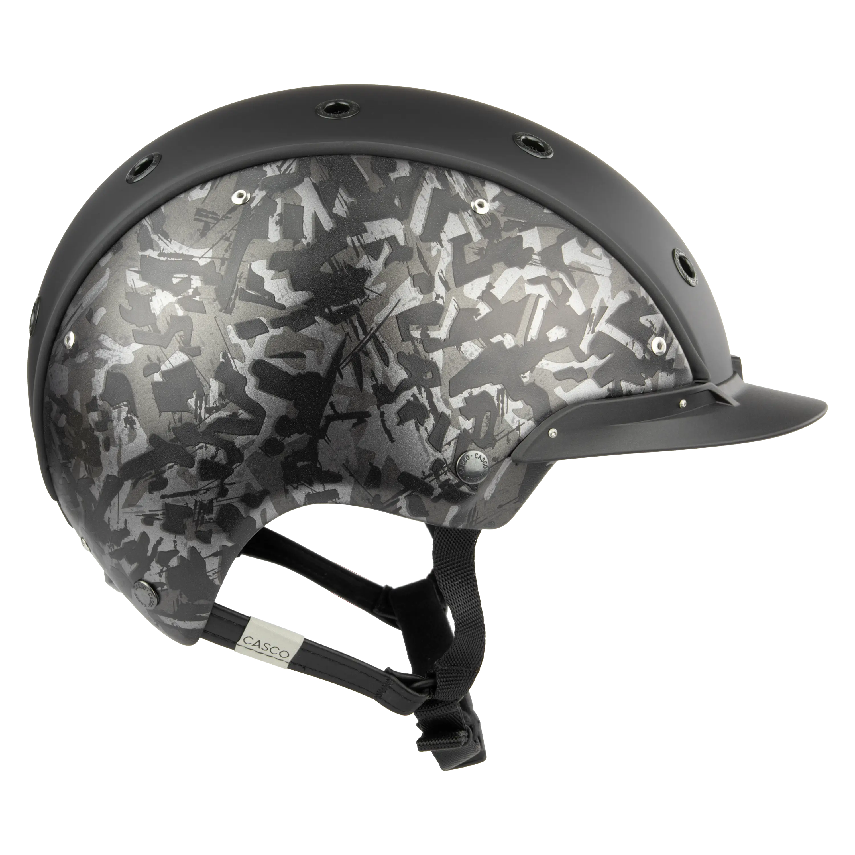 Casco Champ-3 casca echitatie negru-gri