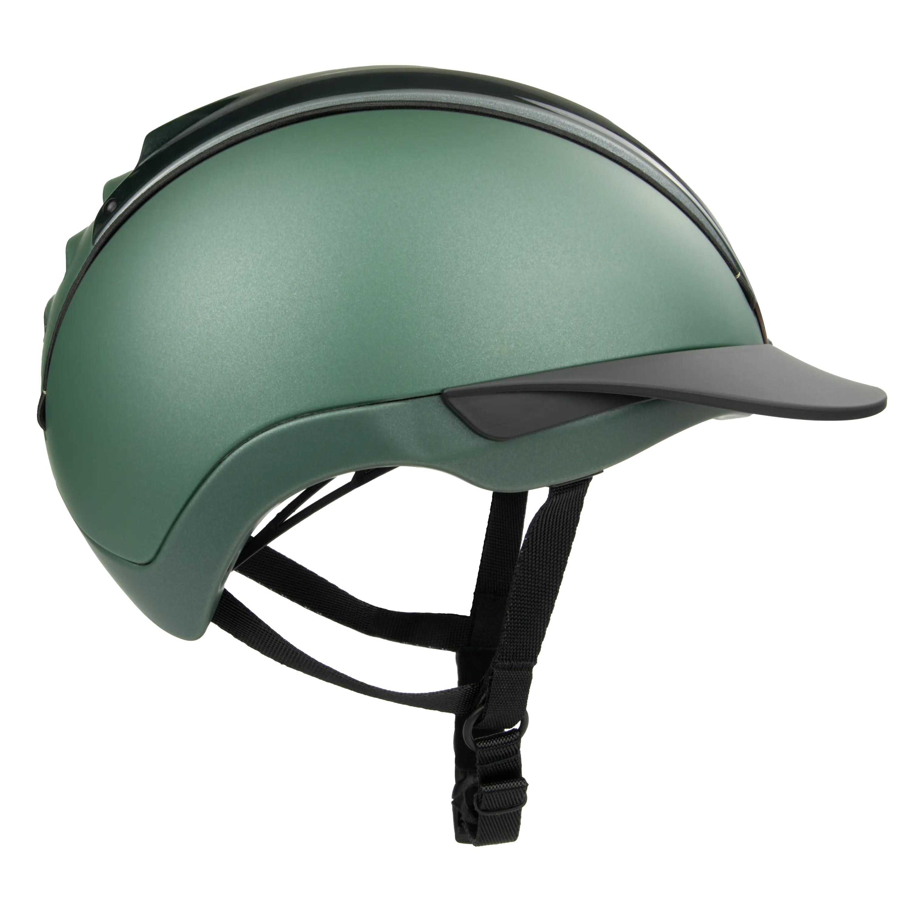 Casco Duell Prime Emerald casca echitatie verde metalizat