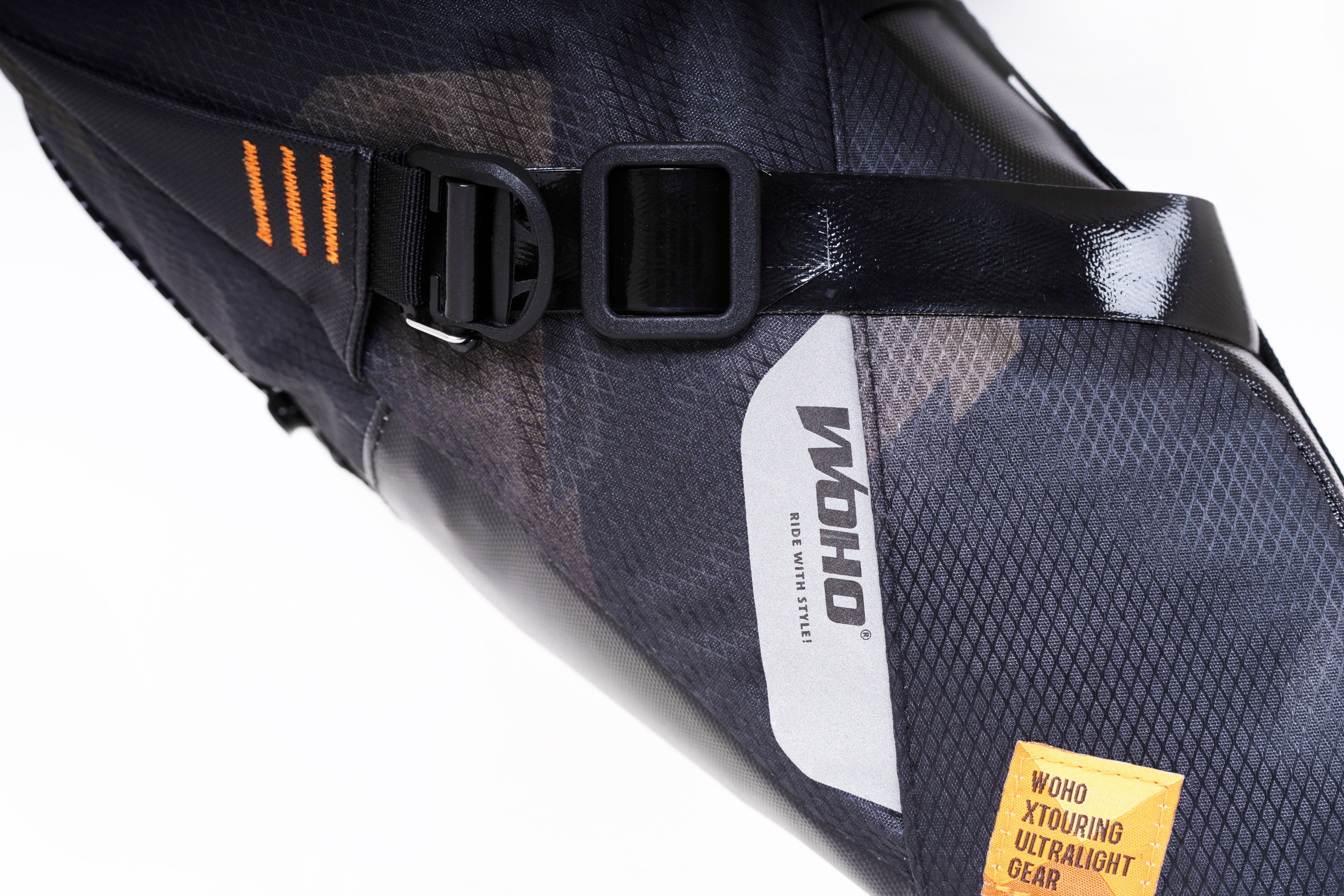 WOHO XTouring Saddle Bag Dry S geanta sa negru 8L