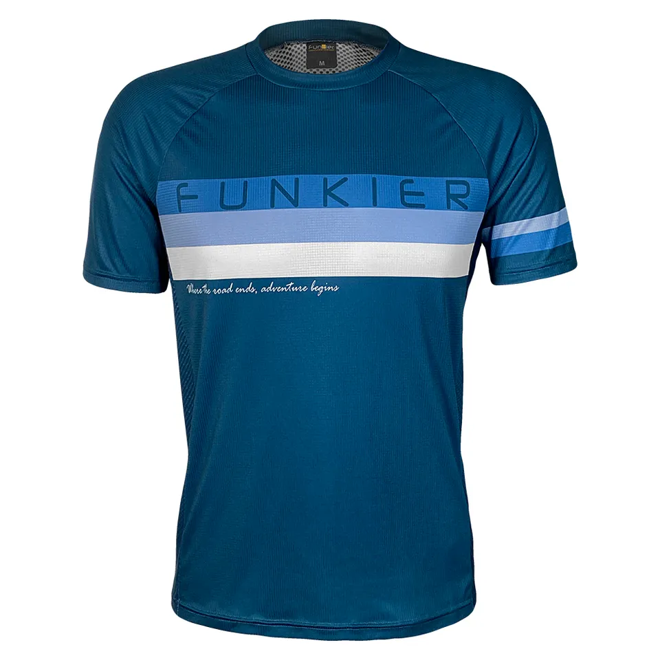 Funkier Elia tricou enduro MTB raglan ventilat