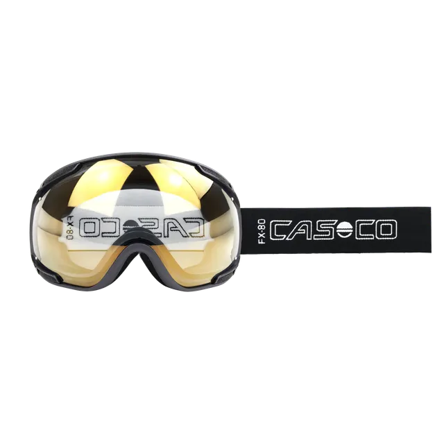 Casco FX80 Strap Vautron+ ochelari schi negru