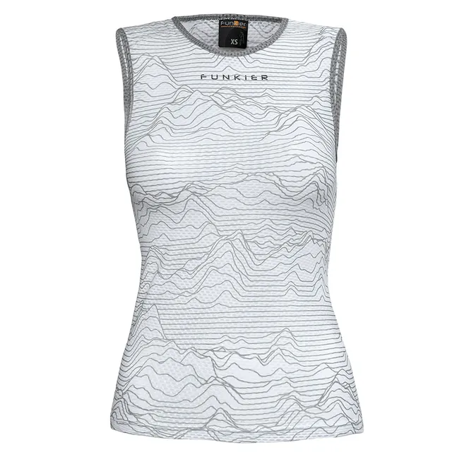 Funkier Sotto-W maiou ciclism damă mesh ventilat