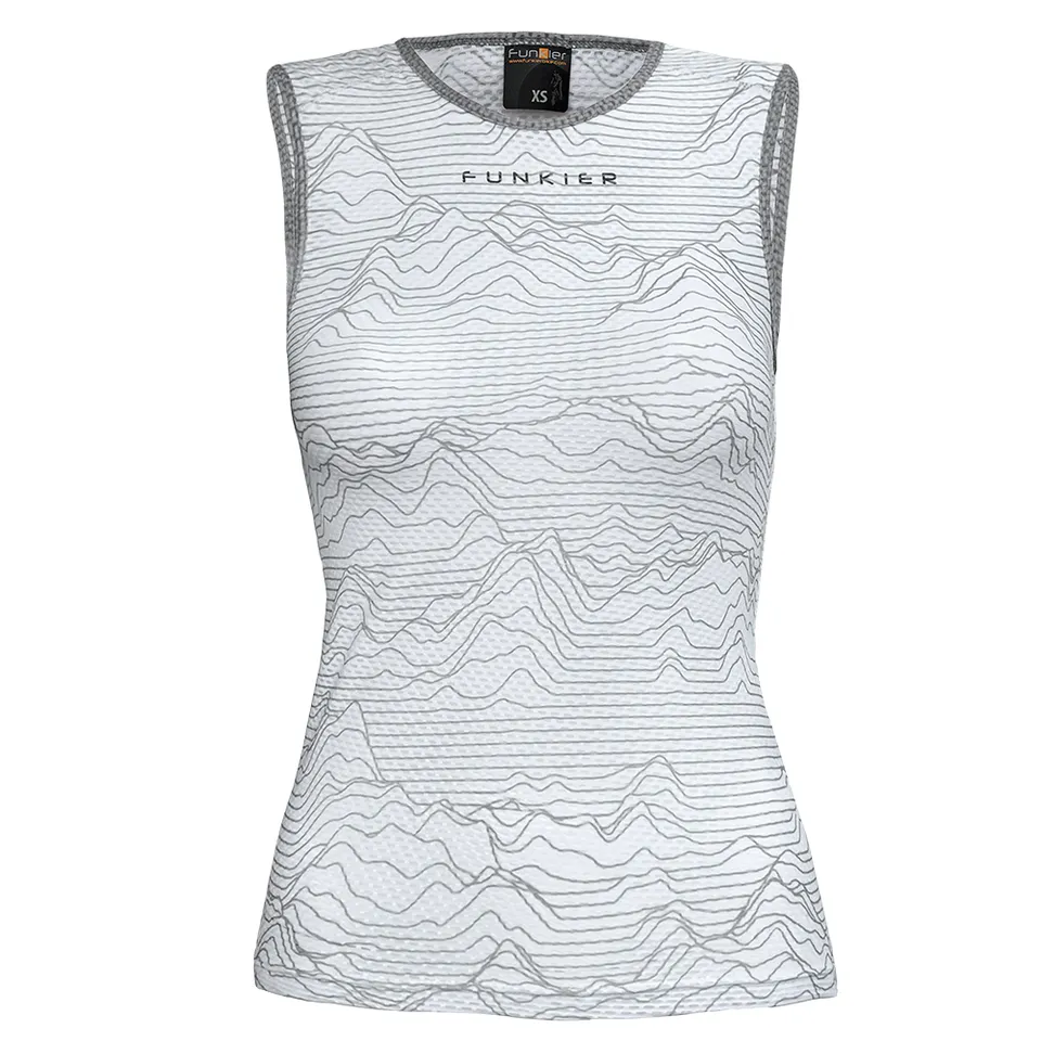 Funkier Sotto-W maiou ciclism damă mesh ventilat