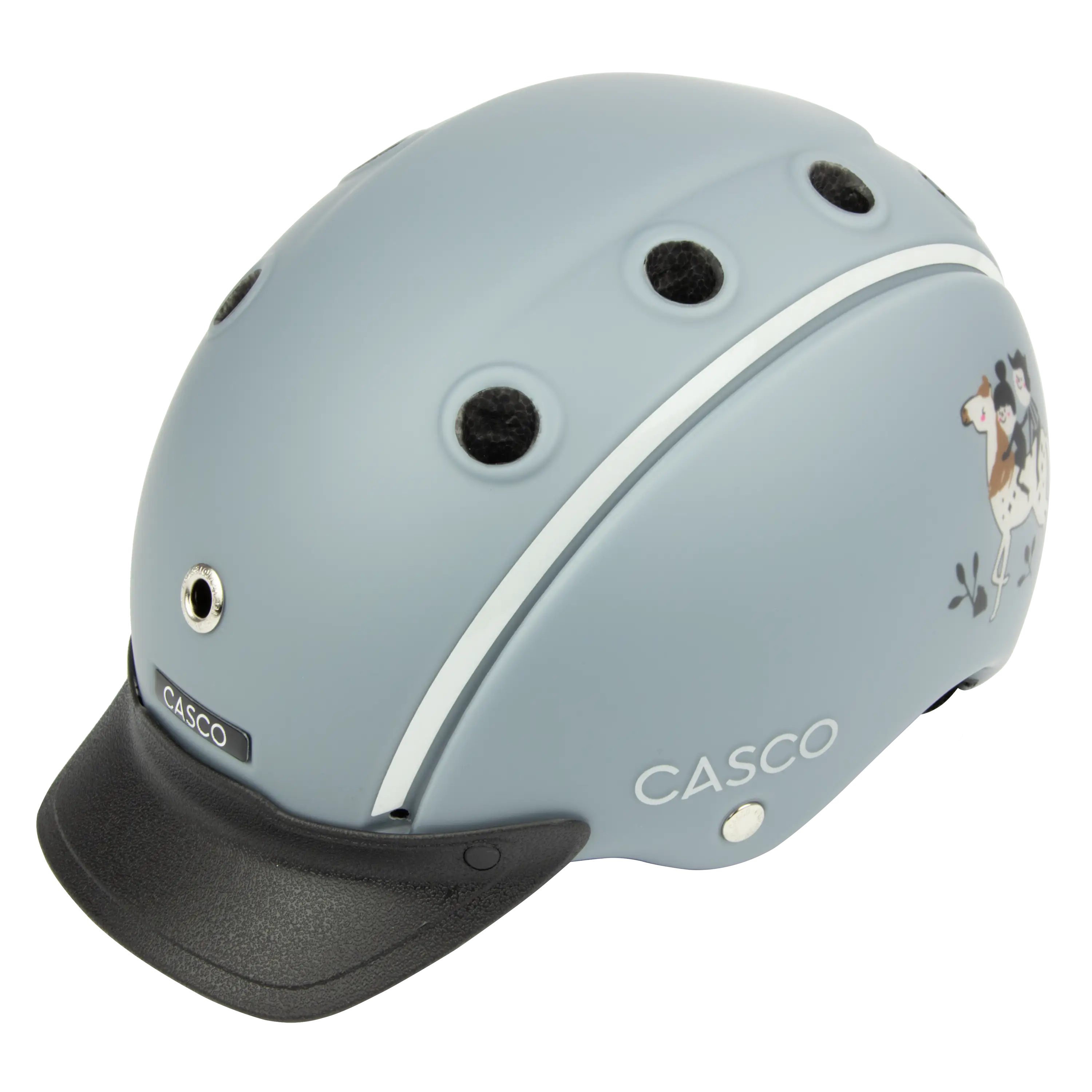 Casco Nori Gray casca echitatie copii gri usoara