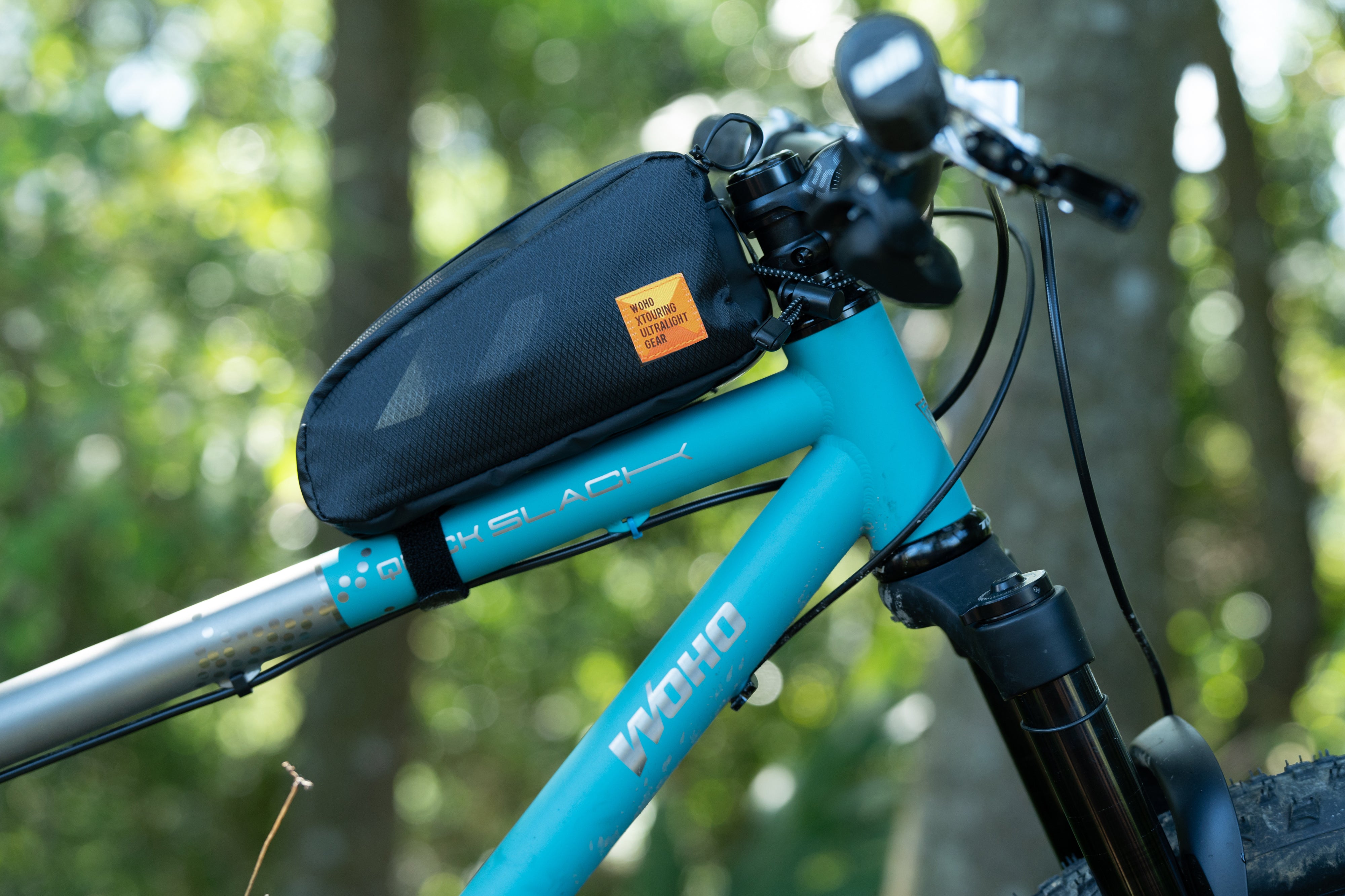 WOHO XTouring Top Tube geantă cadru neagră upper