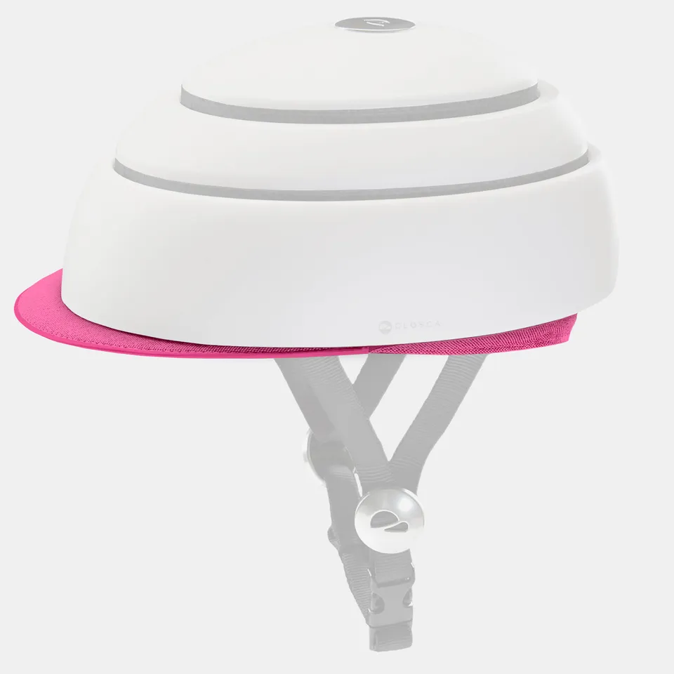 Closca Visor Neon Pink viziera casca M roz