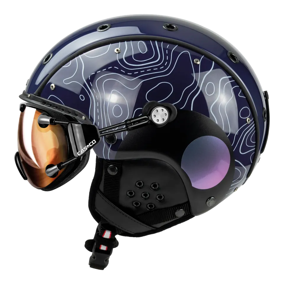 Casco SP-3 cască schi albastru Höhenblau