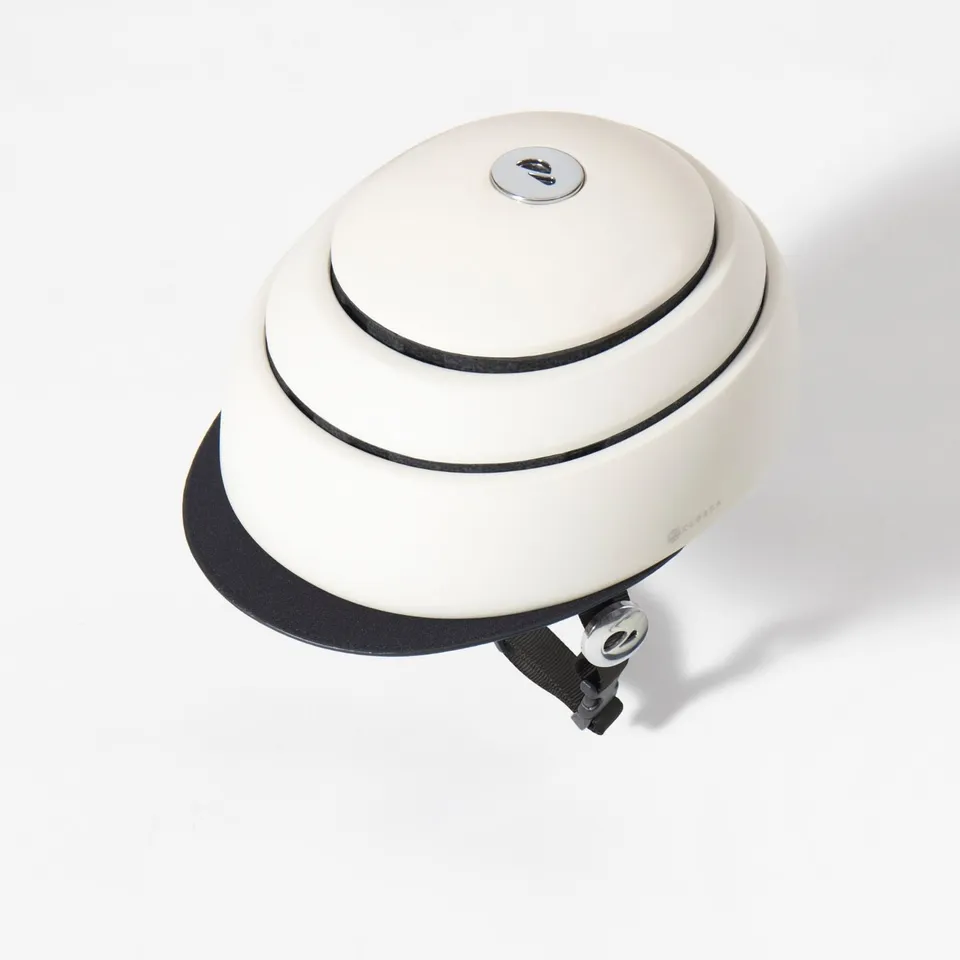 Closca Helmet Visor White cască bicicletă vizor alb