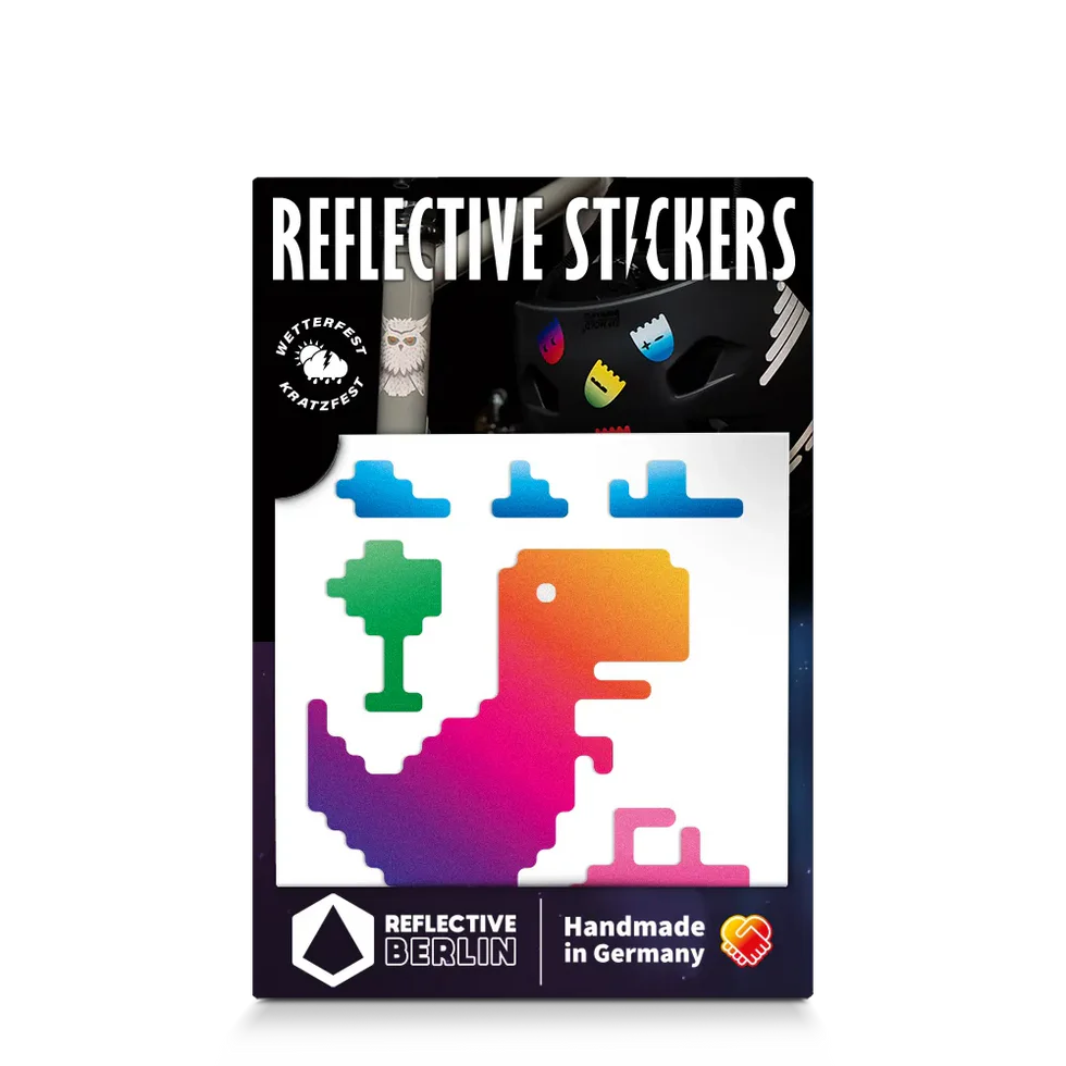 KED Speedy Blue stickere reflectorizante casca