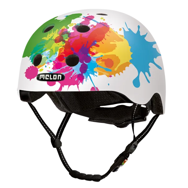 Melon Urban Active Coloursplash casca M-L alb mat stropi