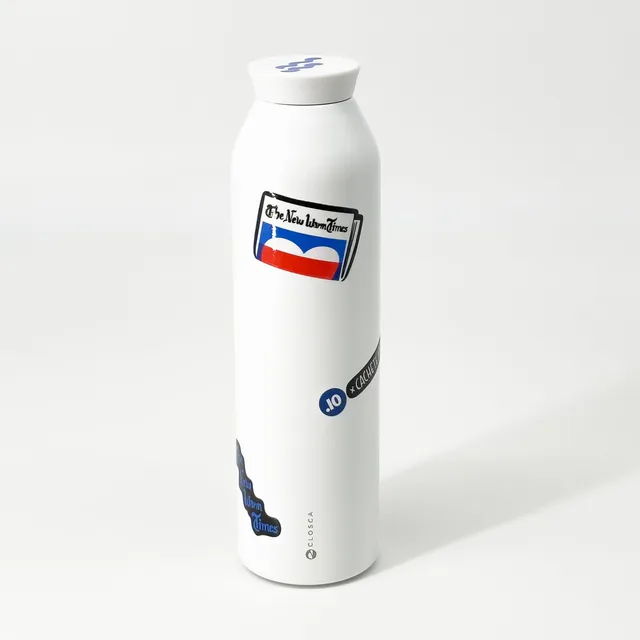 Closca Warm Times White sticla termica 600ml alba