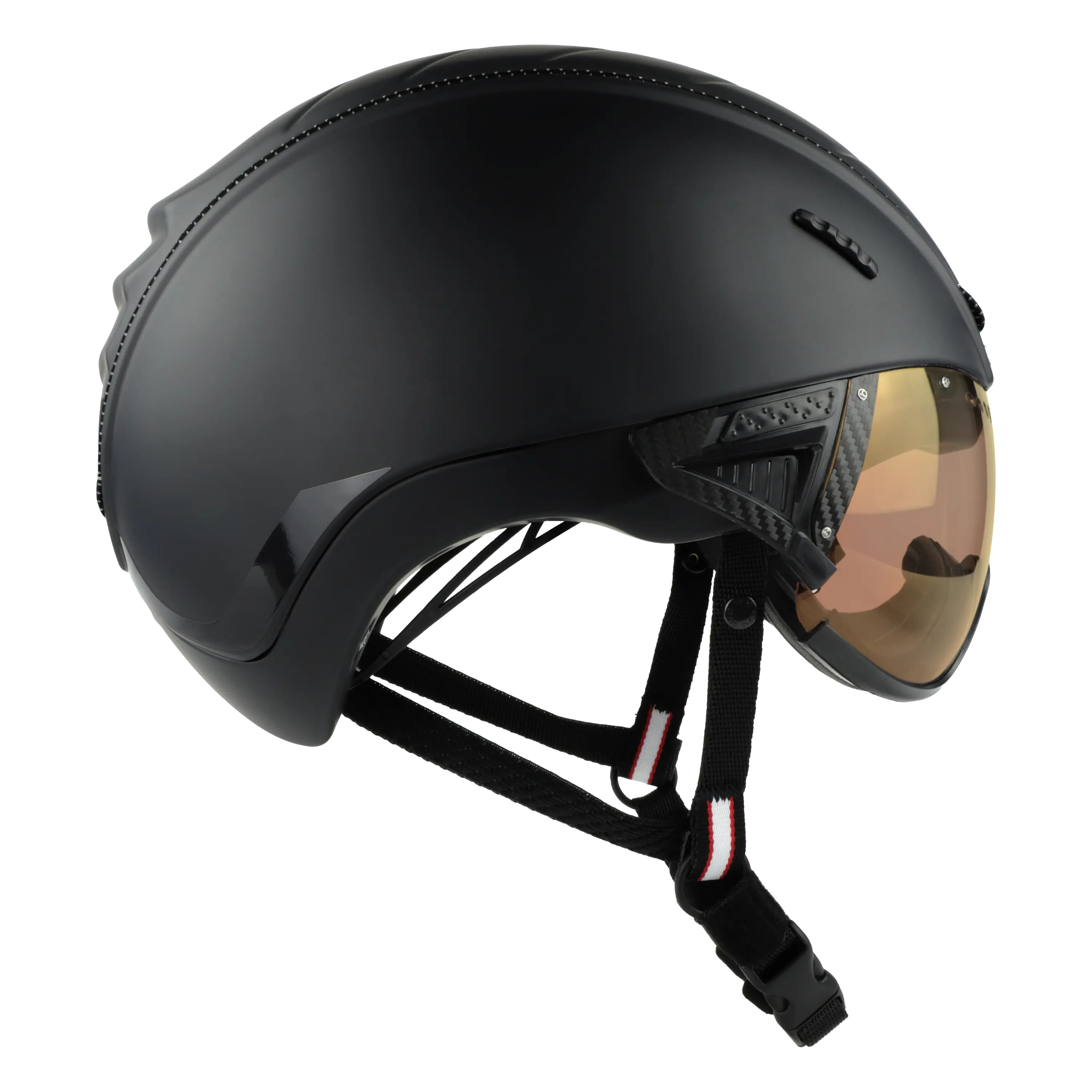 Casco Highfly casca parapanta neagra cu vizor fotocromatic