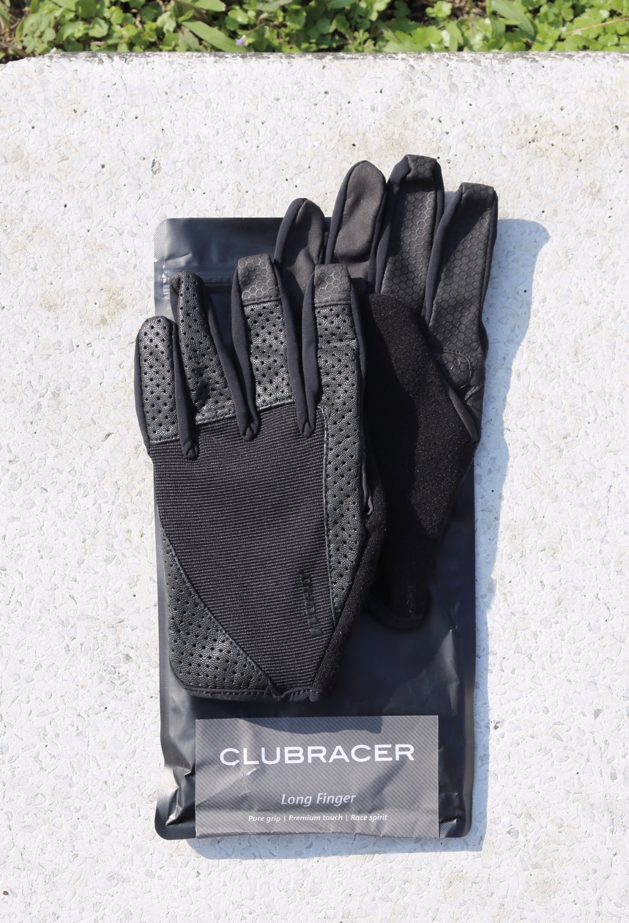 WOHO Club Racer manusi piele lungi L negre