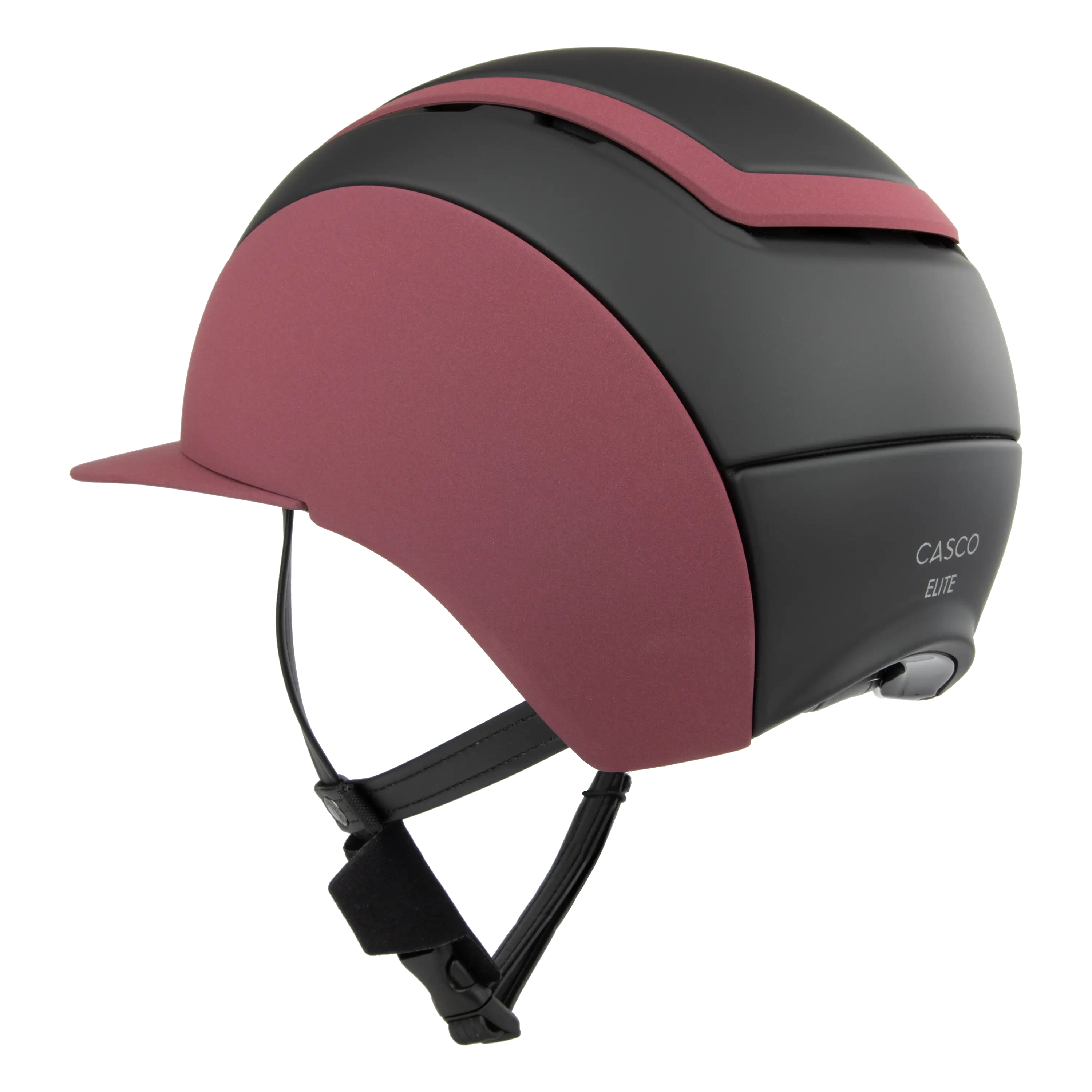 Casco ELITE Velaris casca echitatie Burgundy Red piele