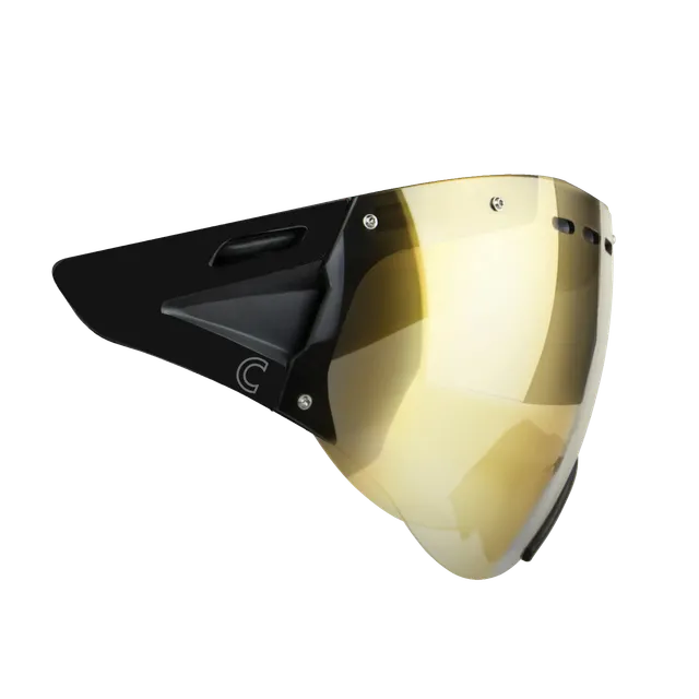 Casco Speedmask viziera bicicleta sunset cat 3