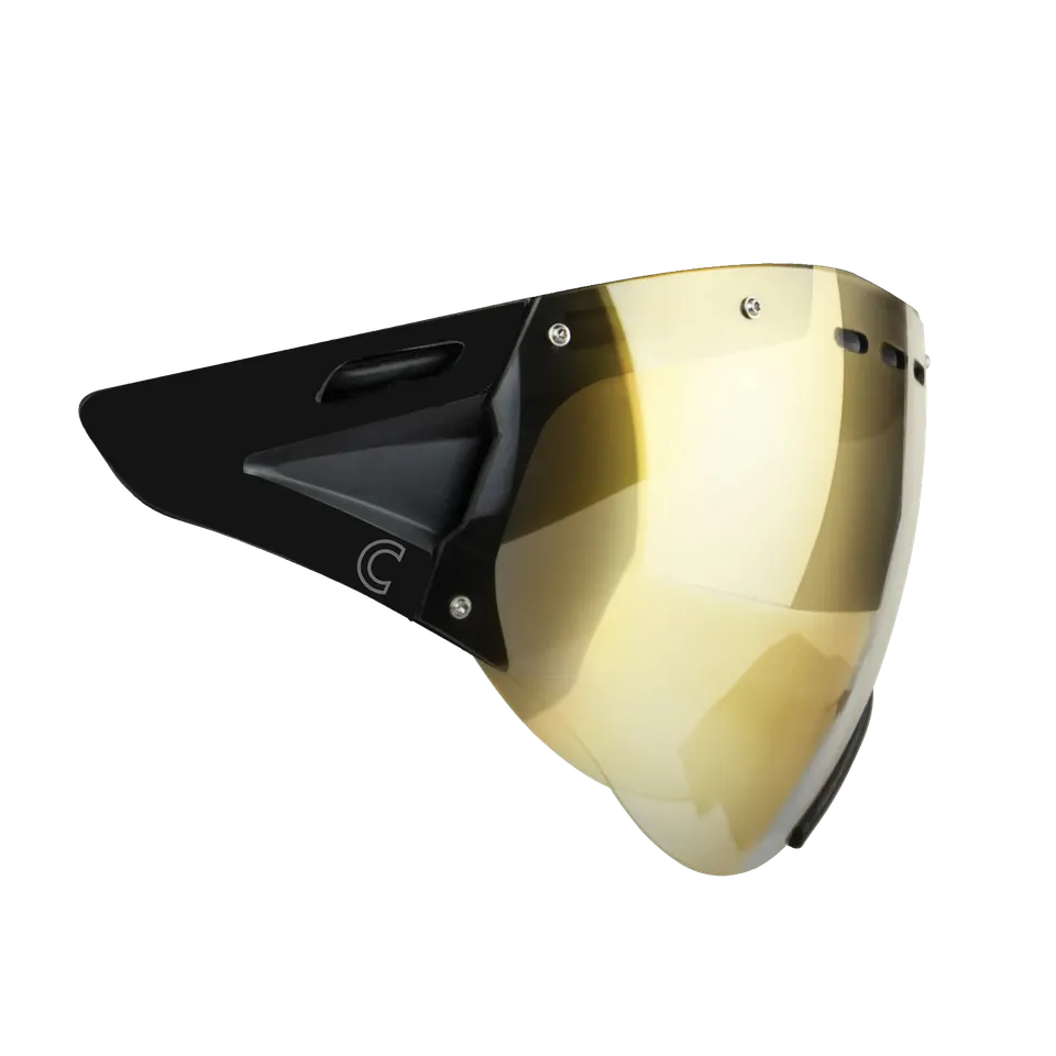 Casco Speedmask viziera bicicleta sunset cat 3