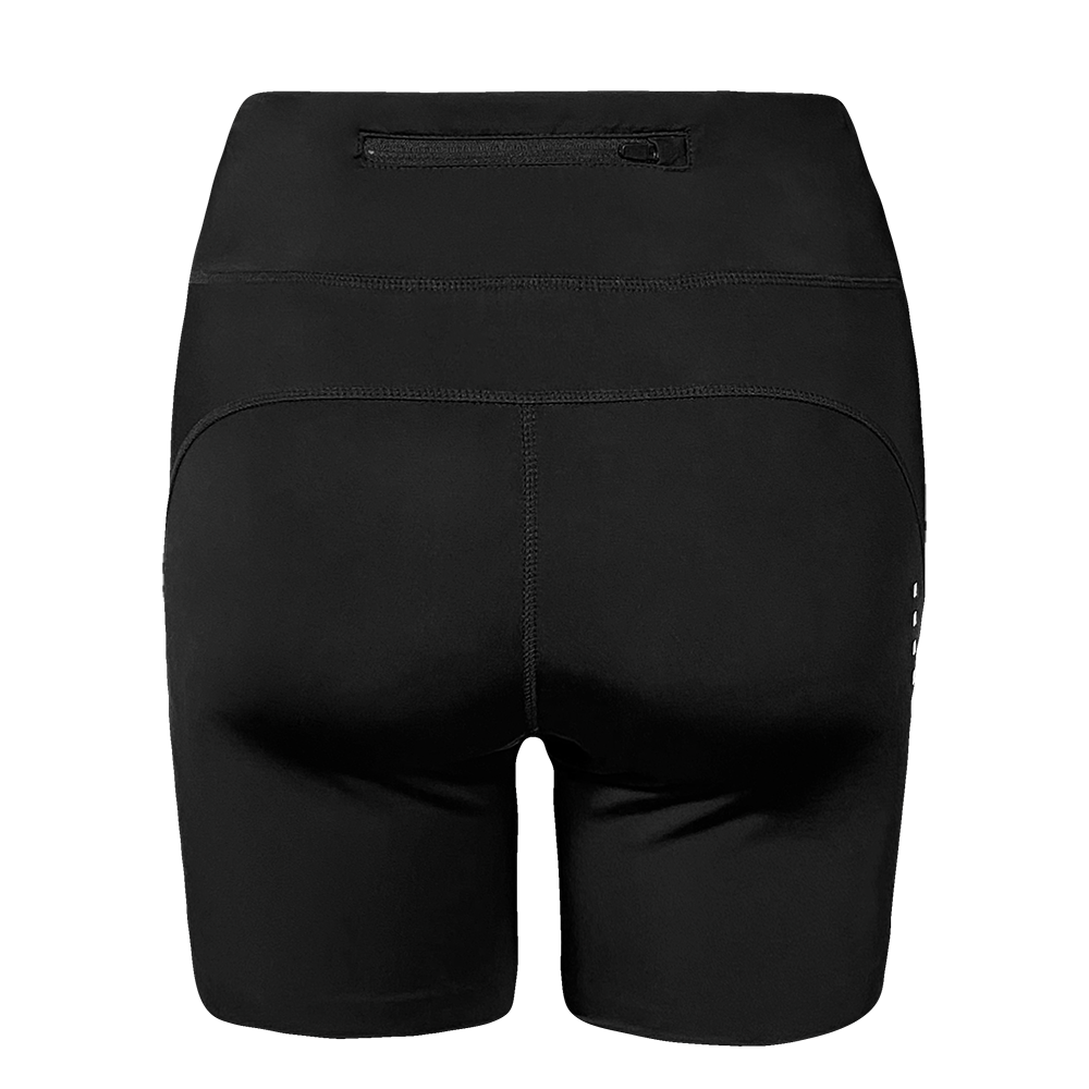 Funkier Talina pantaloni scurti alergare cu buzunar fermoar