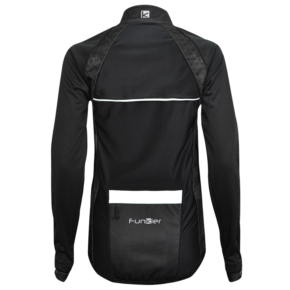Funkier Marana geaca ciclism windproof cu fermoar YKK