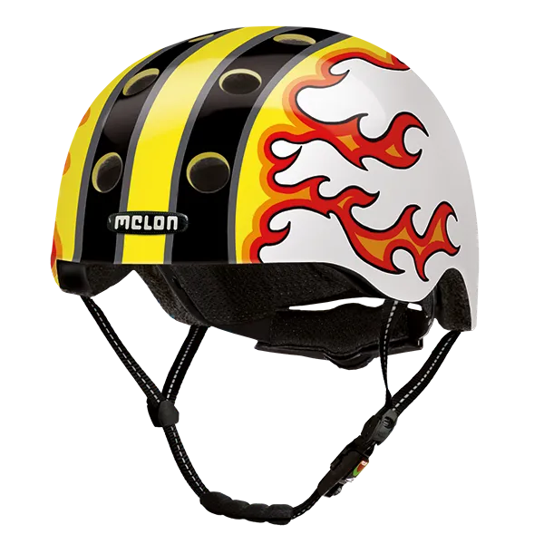 Melon Urban Active Fired Up casca bicicleta flacari