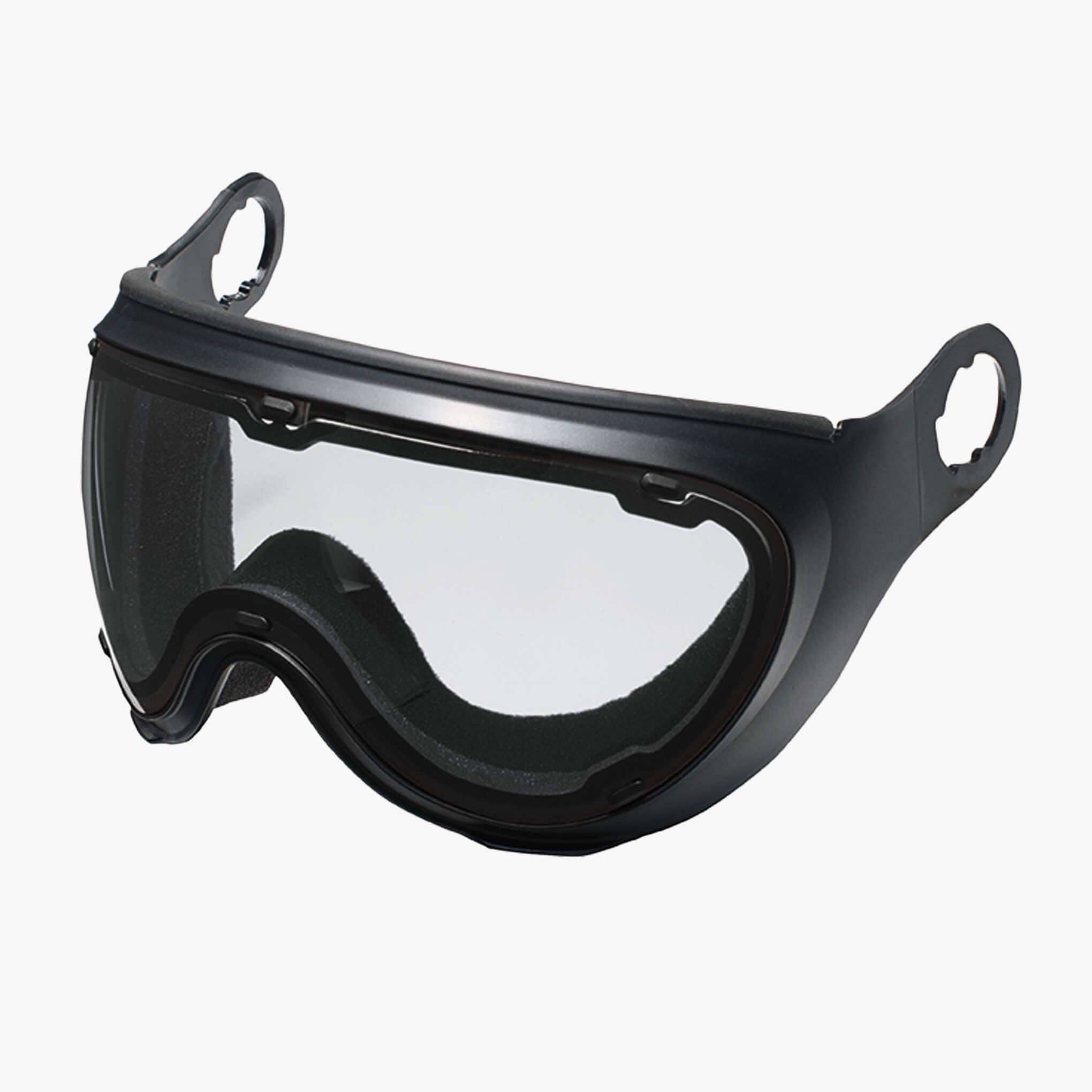 KED B-Vis vizor casca transparent Clear