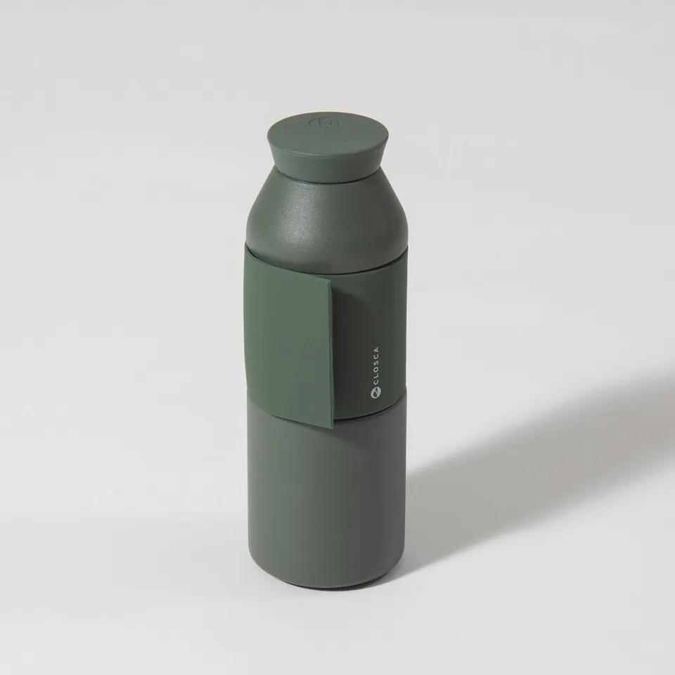 Closca Travel Amazonia sticla termica 450 ml verde
