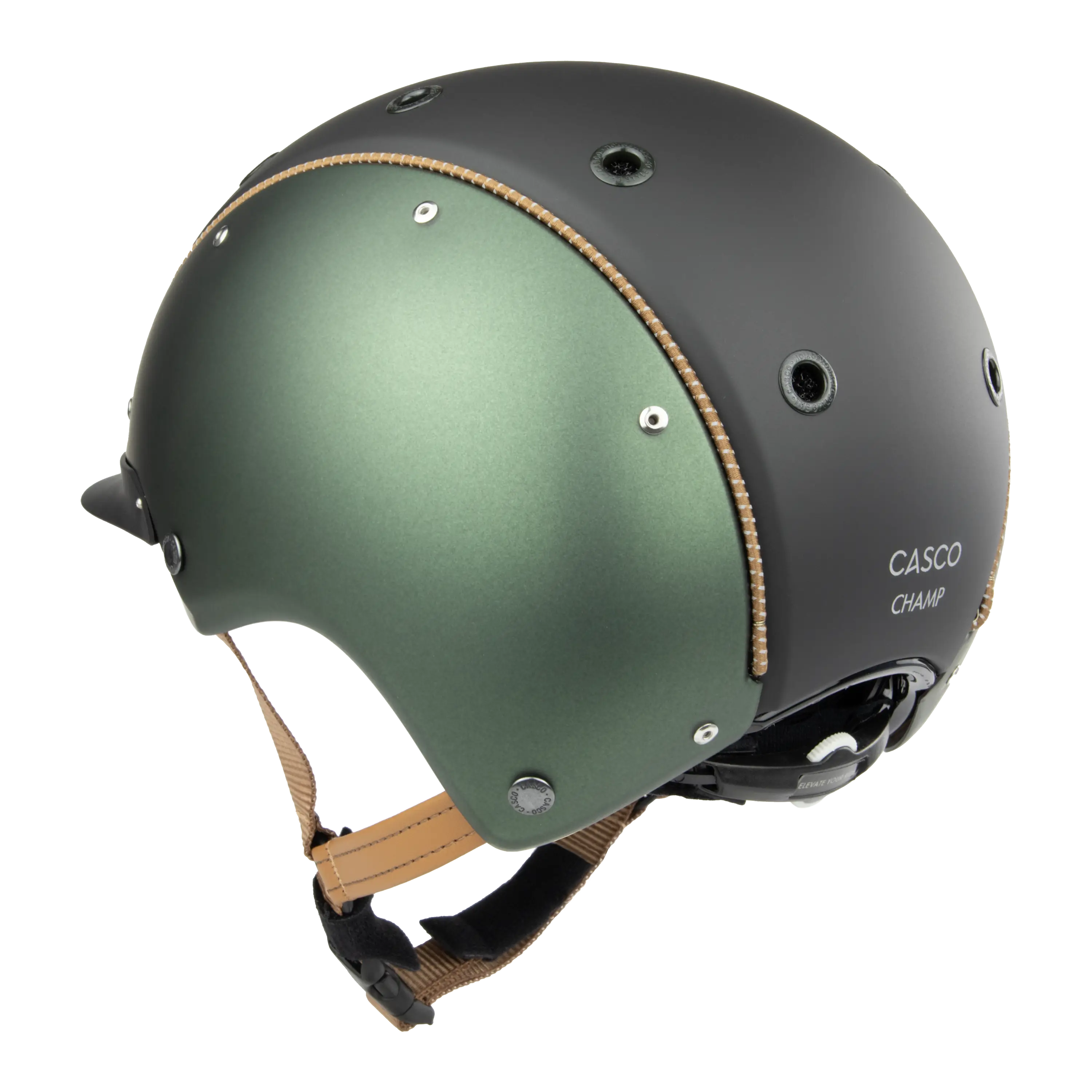 Casco Champ-3 casca echitatie verde Shelf-Green