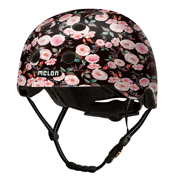 Melon Urban Active Rose Garden casca bicicleta flori