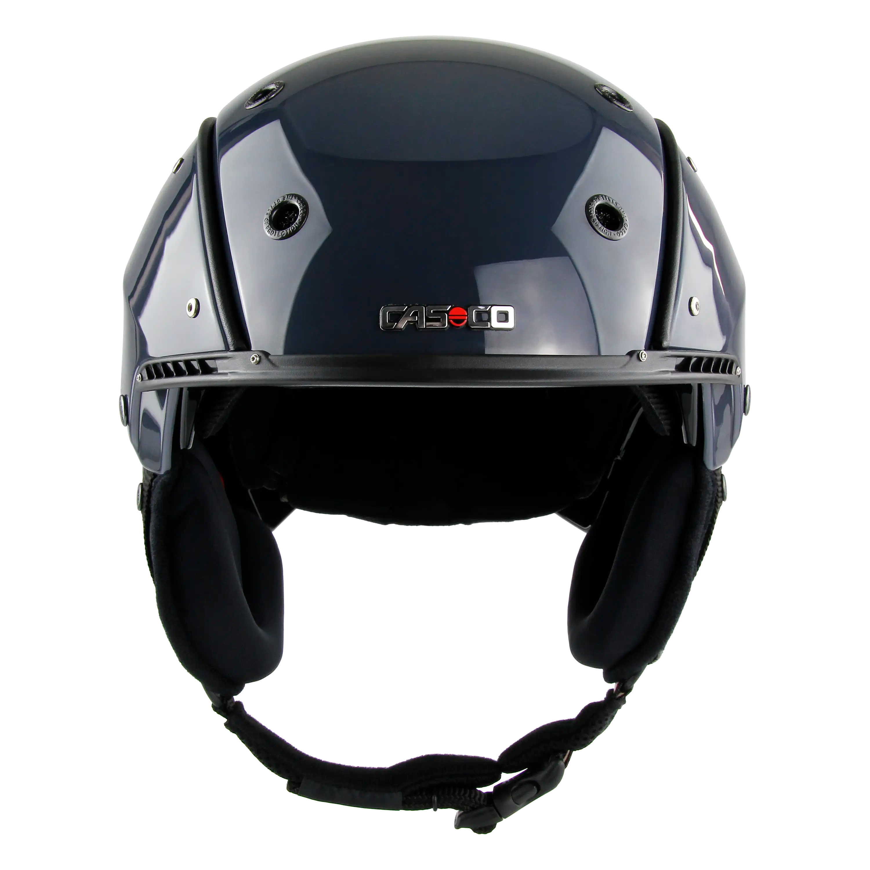 Casco SP-4.1 casca schi gri inchis cu husa rigida