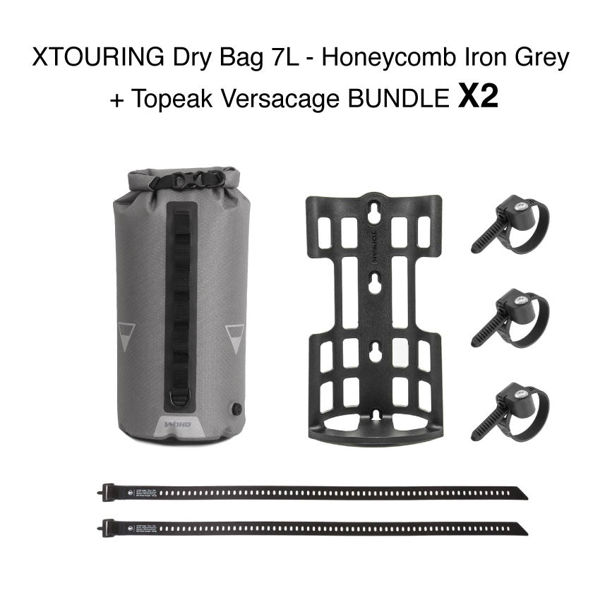 WOHO XTouring Dry Bag 7L + Versacage geantă furcă