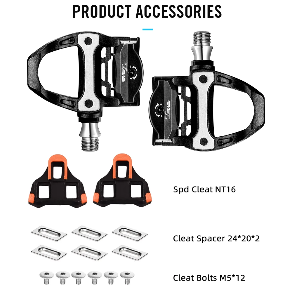 Ryet P-601S pedale clipless carbon SPD-SL 218 g