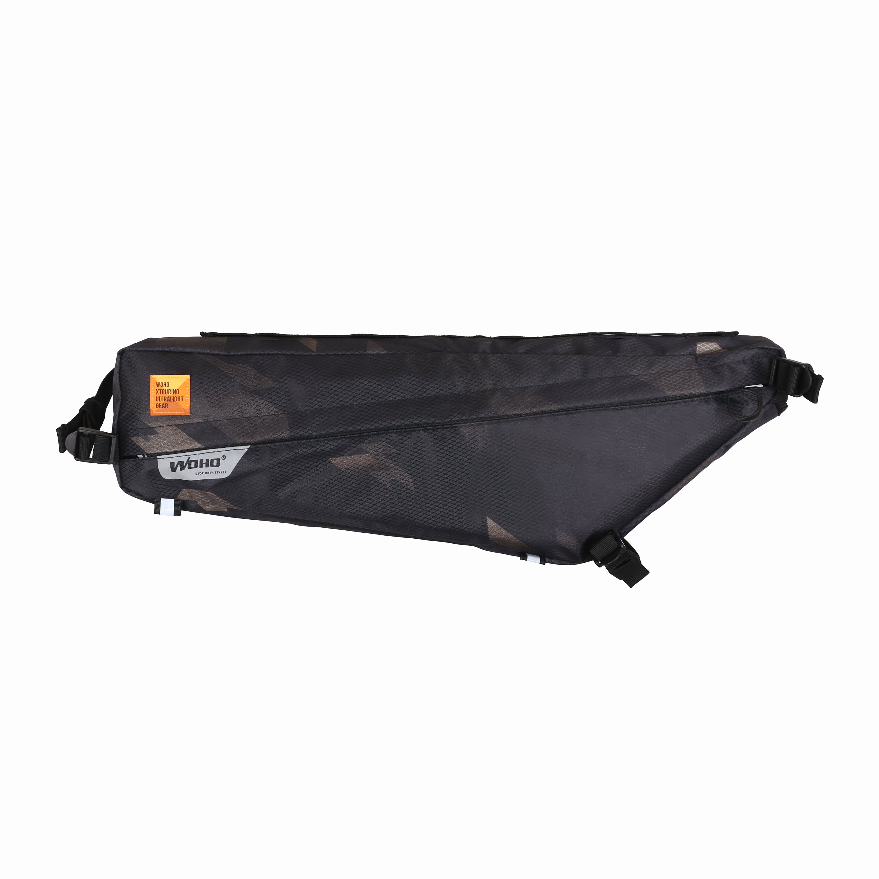 WOHO XTOURING geanta cadru Cyber-Camo Diamond Black