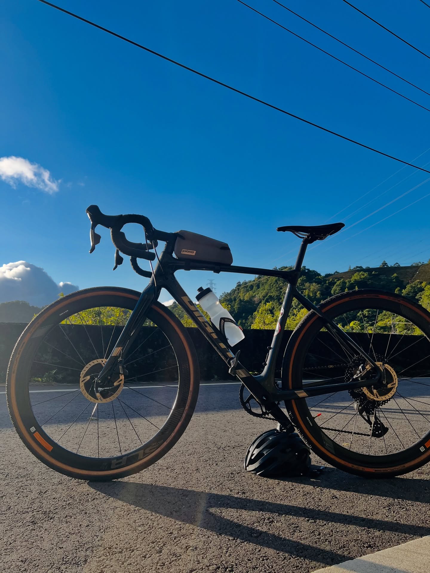 WOHO XTOURING Top Tube Bag Dry geantă cadru neagră Standard