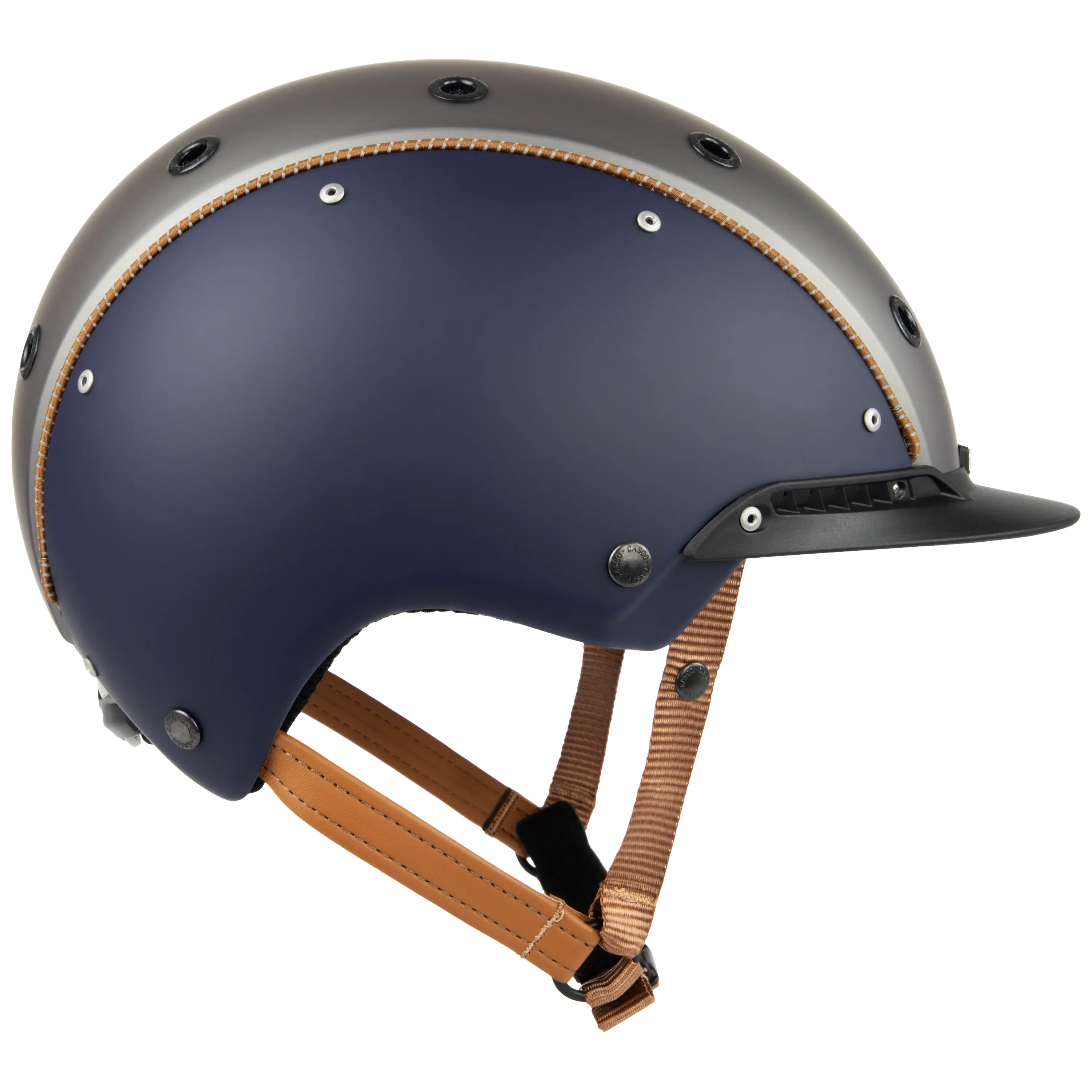 Casco Champ-3 Blue Anthracite cască echitație compactă